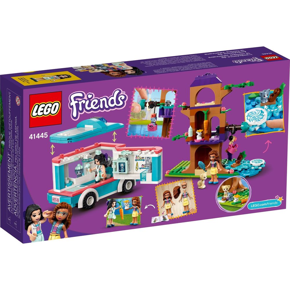 Le camion de sauvetage des animaux LEGO Friends 41445