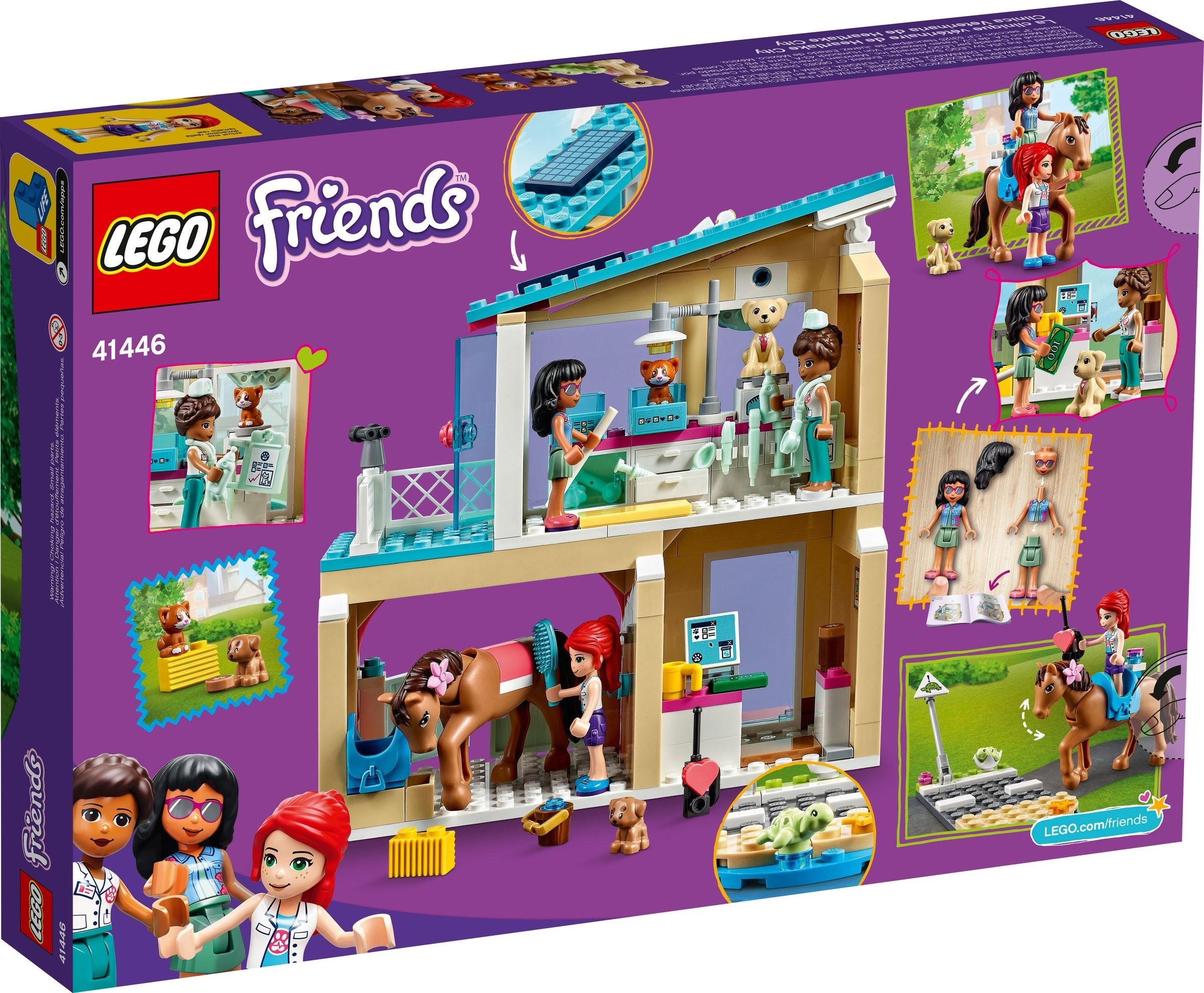 LEGO Friends La clinique des animaux de Heartlake City 41446