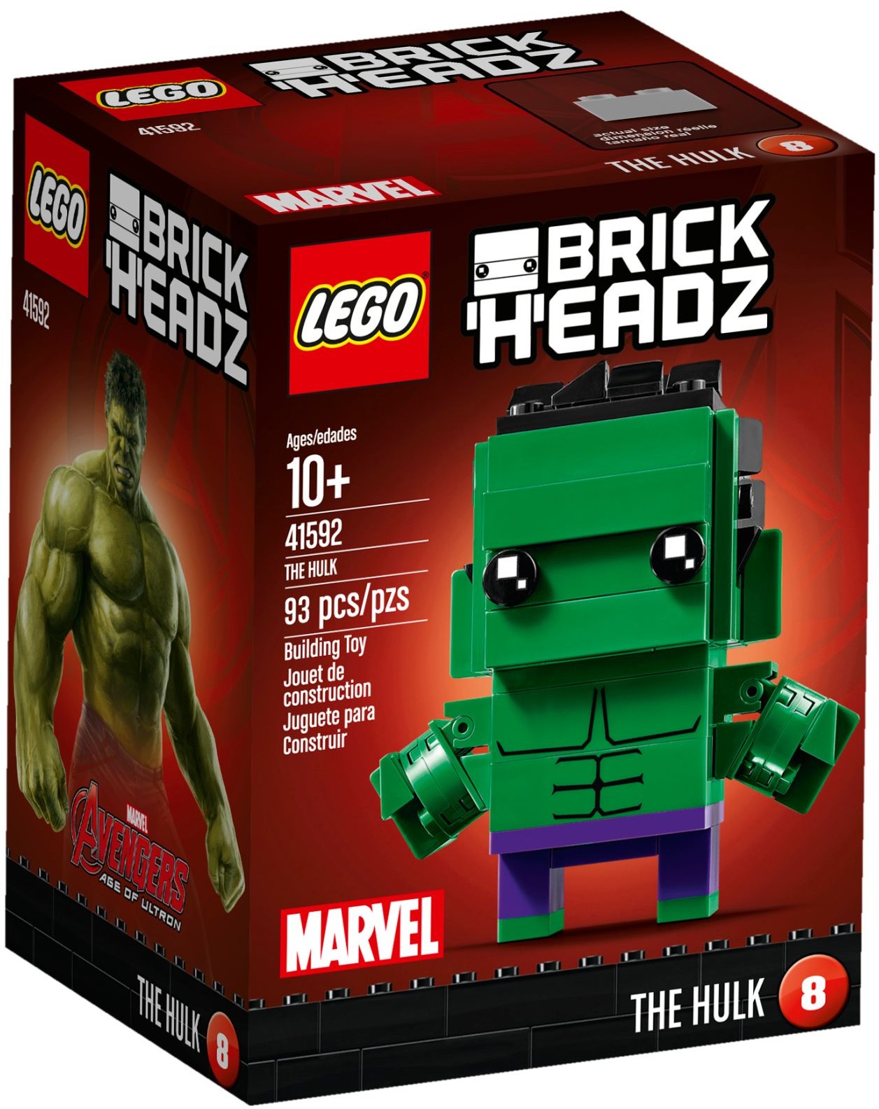 LEGO Brickheadz The Hulk 41592