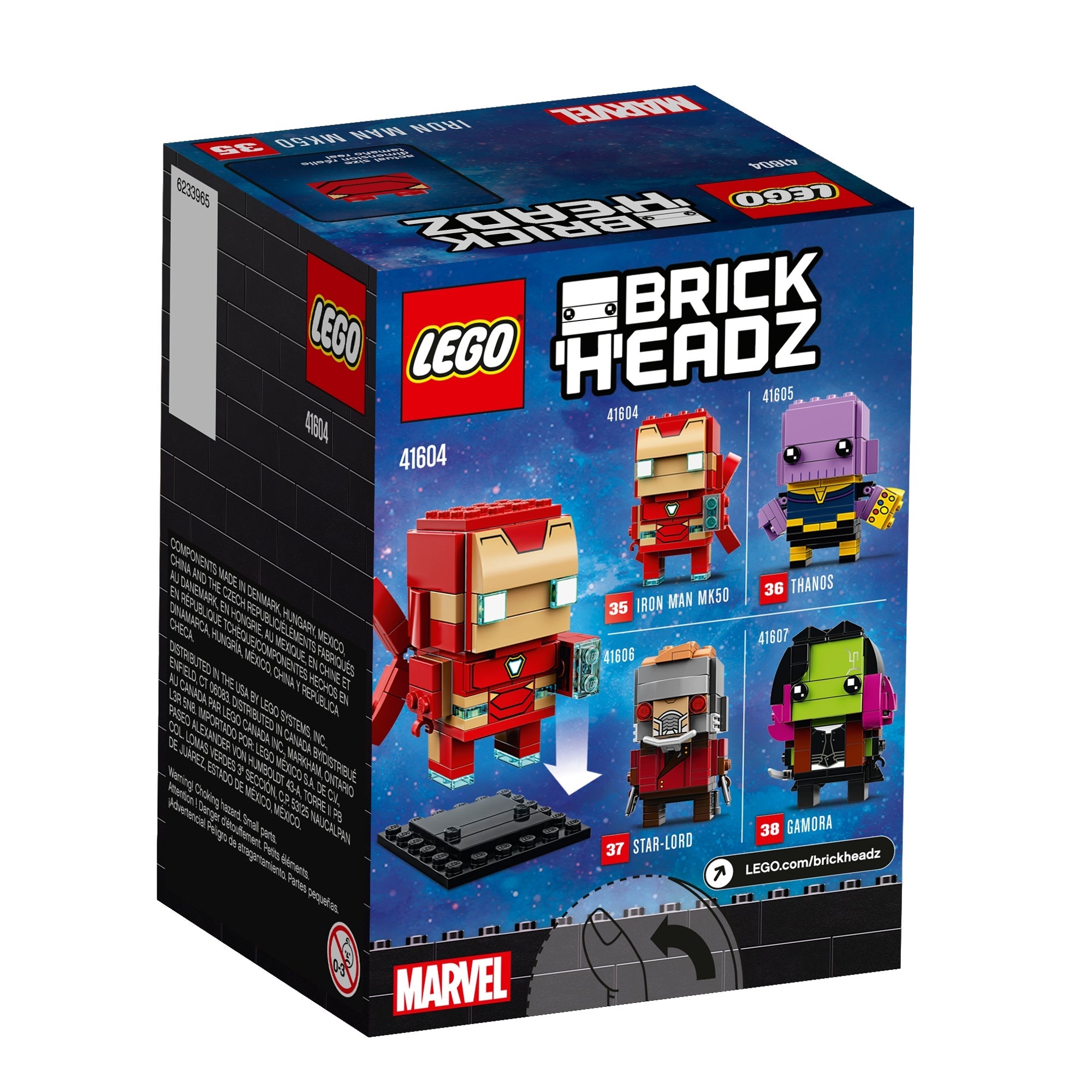 LEGO Brickheadz Iron Man MK50  41604