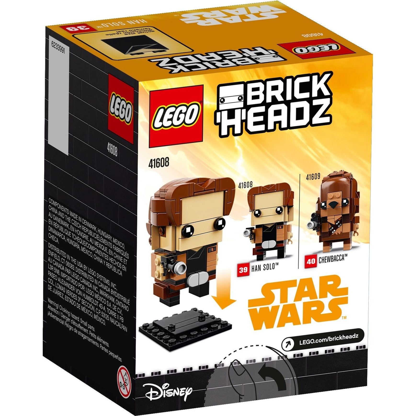 LEGO Brickheadz Han Solo 41608