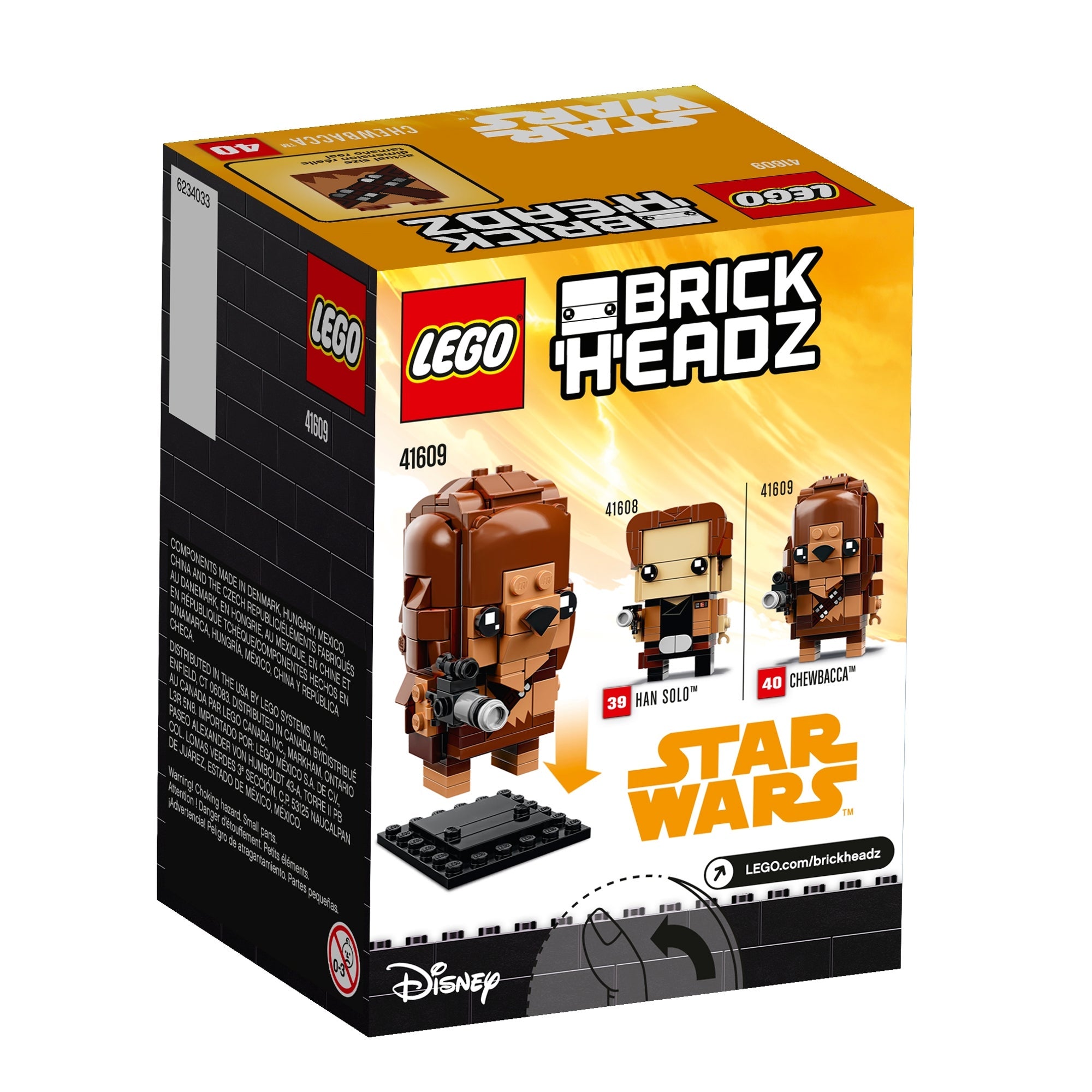 LEGO Brickheadz Chewbacca 41609