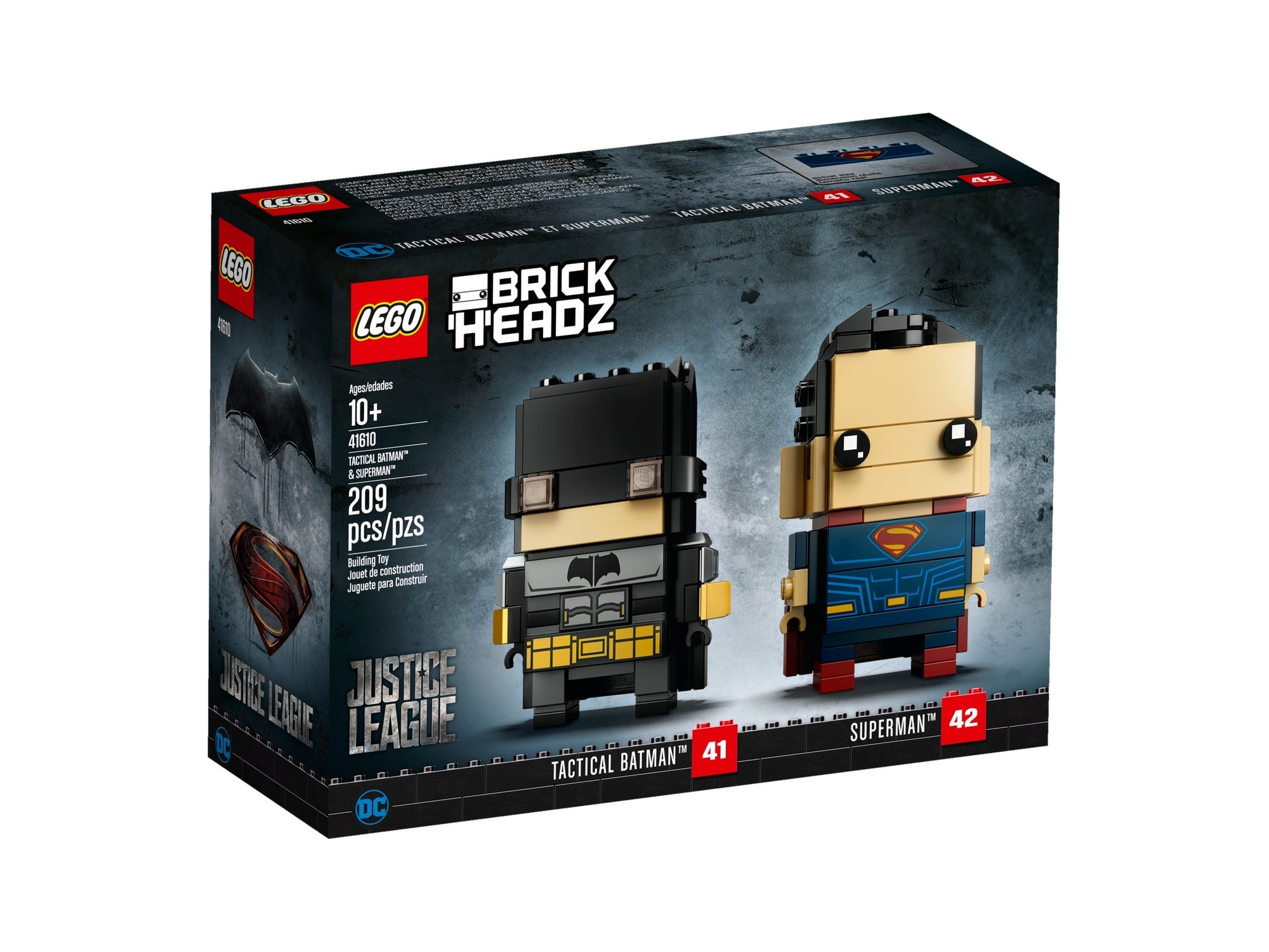 LEGO Brickheadz Tactical Batman&Superman 41610