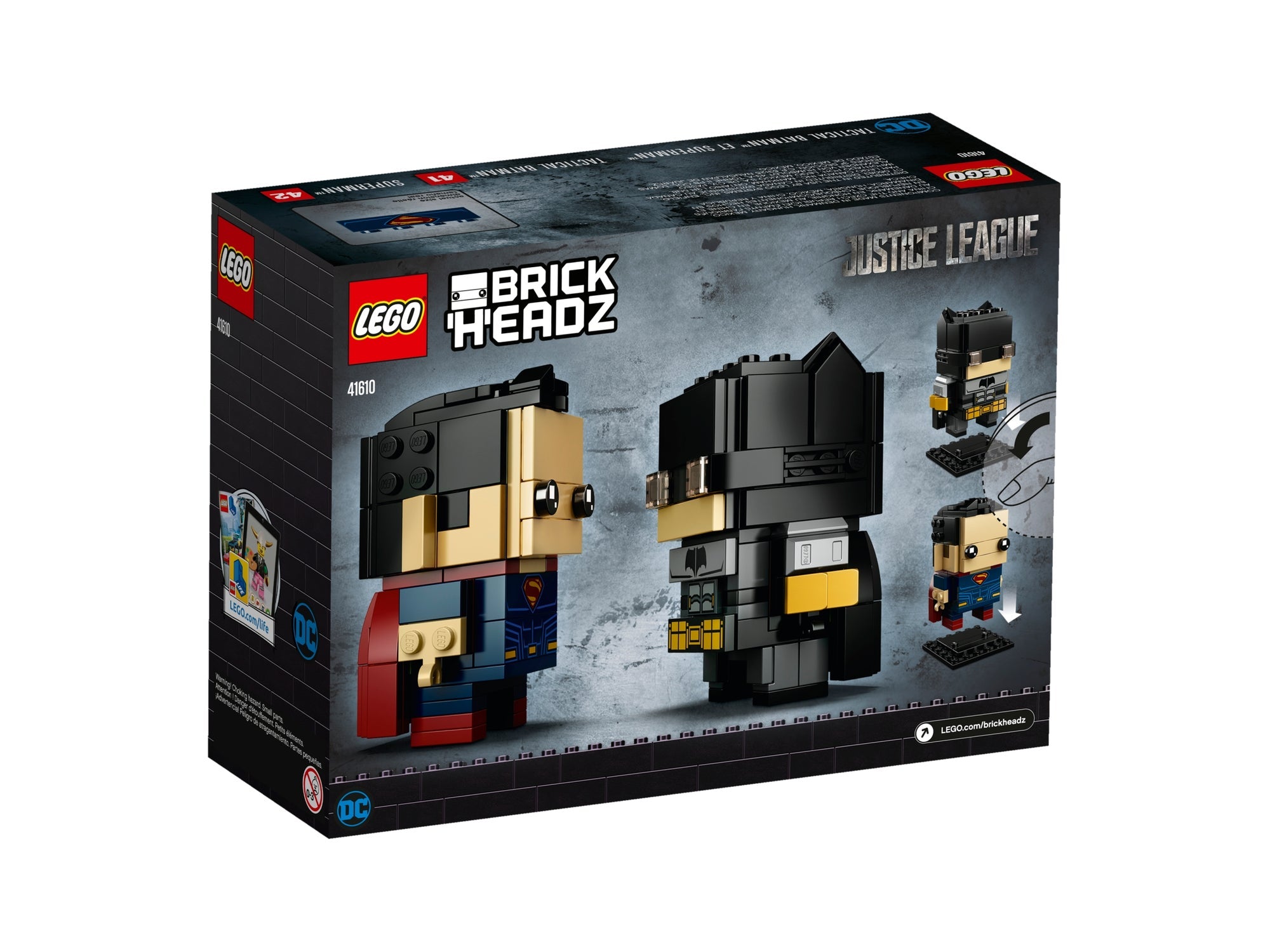 LEGO Brickheadz Tactical Batman&Superman 41610