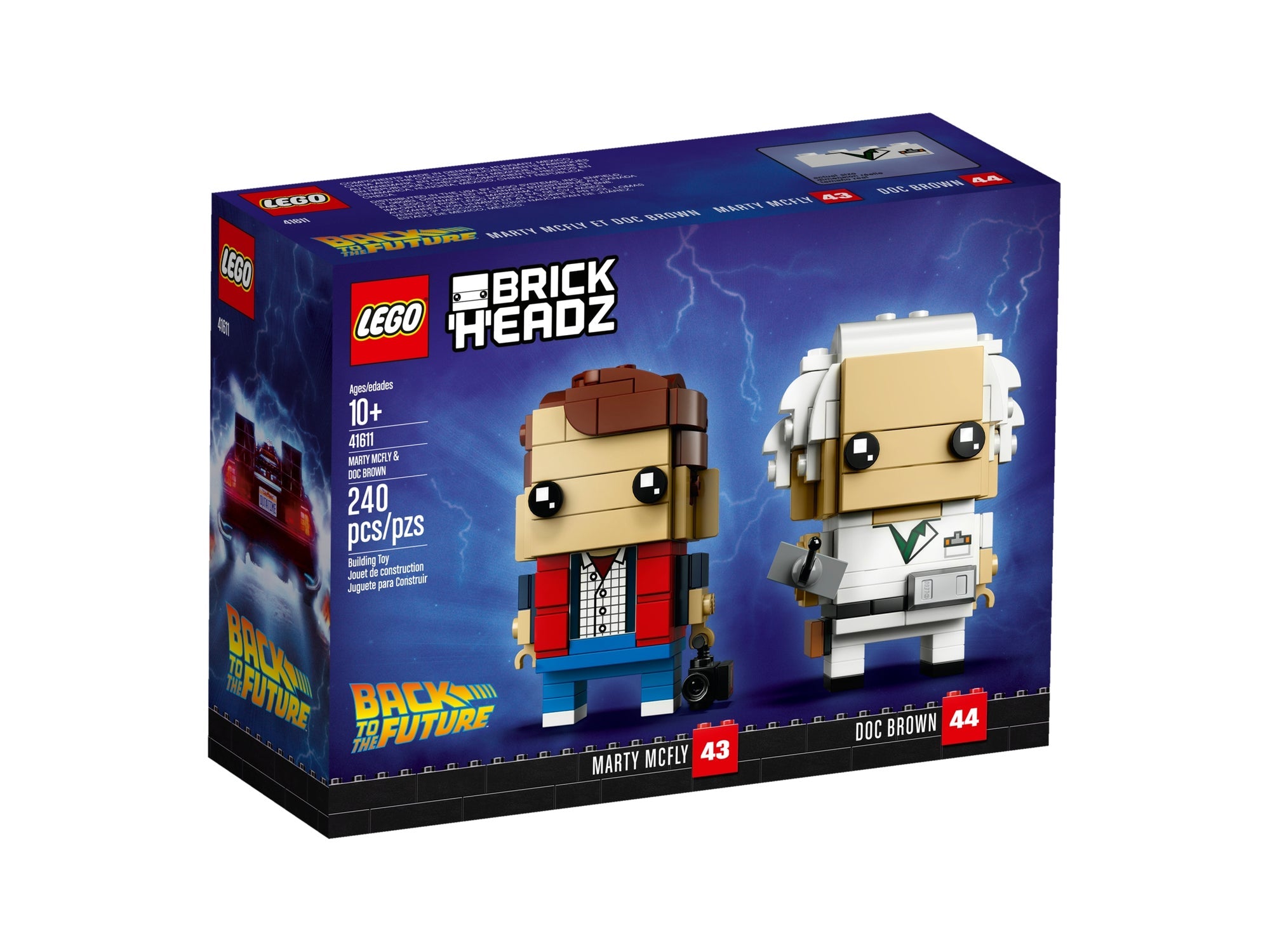 LEGO Brickheadz Marty Mcfly & Doc Brown 41611