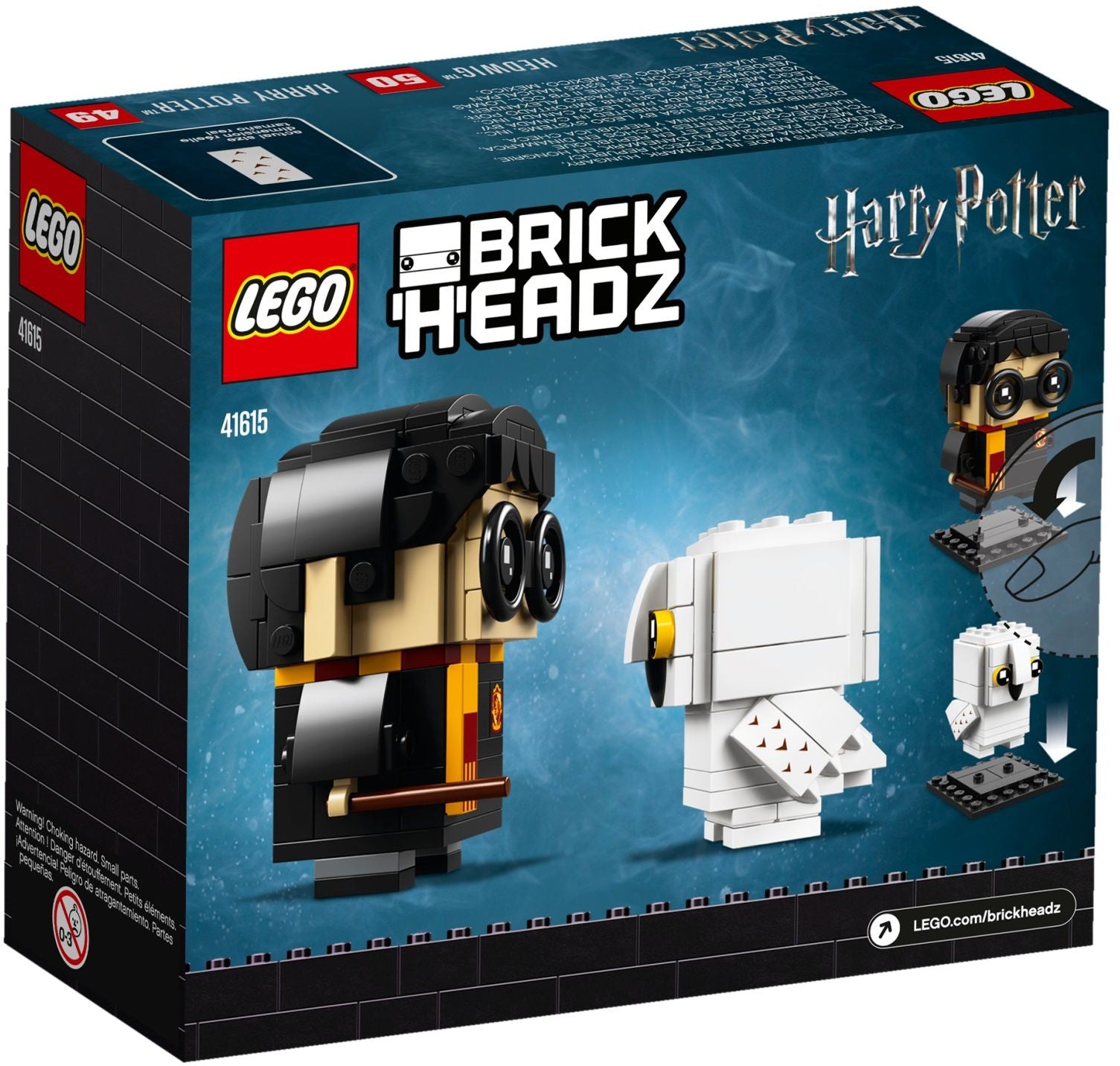 LEGO Brickheadz Harry Potter und Hedwig 41615