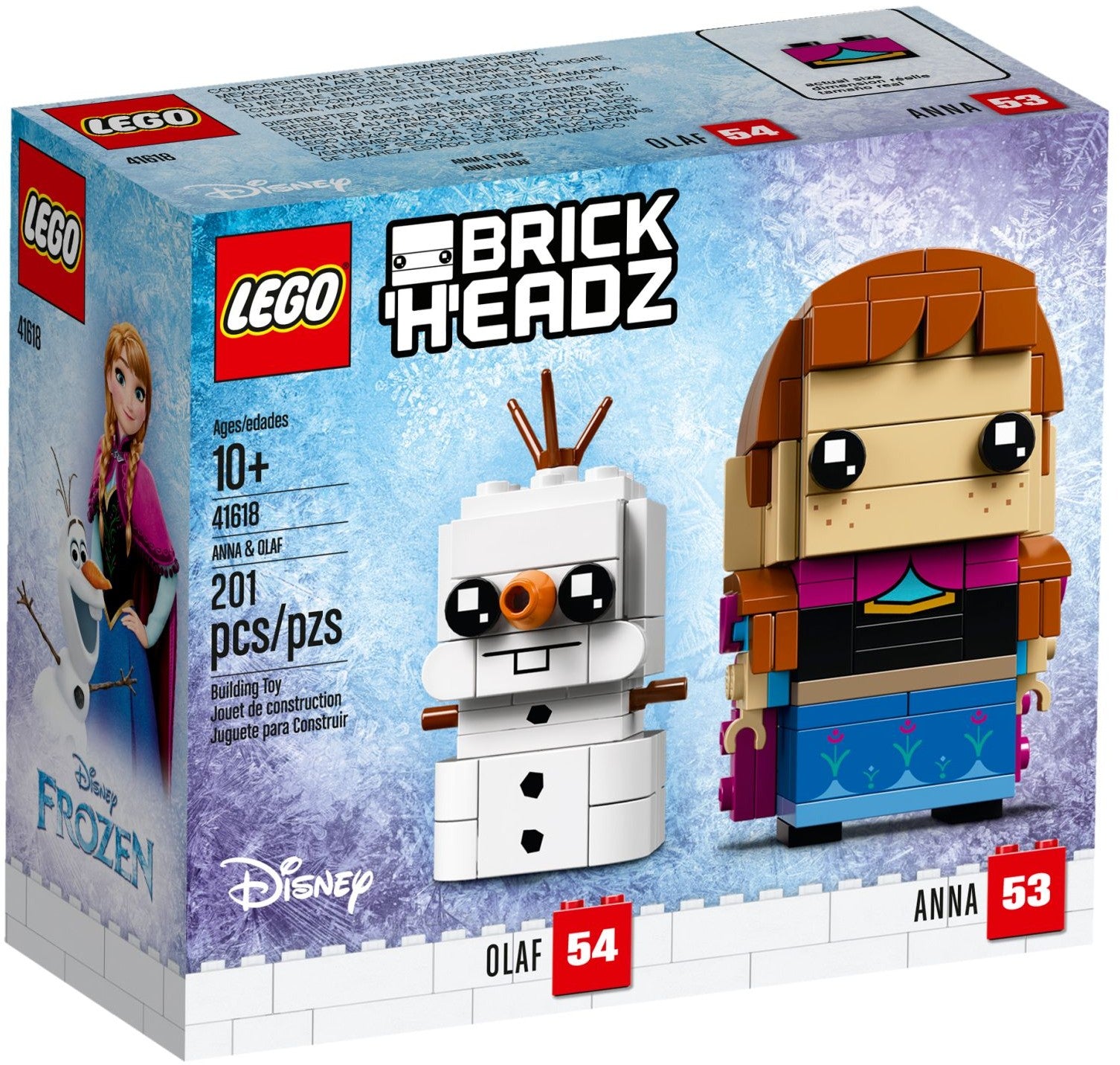 LEGO Brickheadz Anna & Olaf 41618