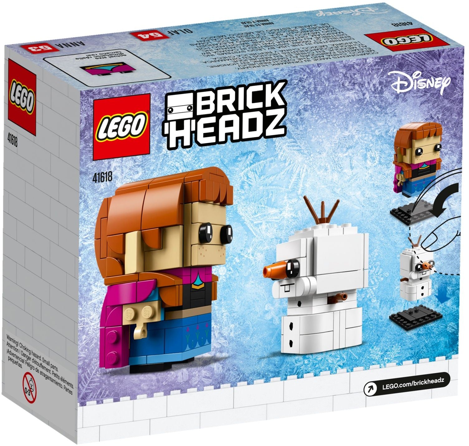 LEGO Brickheadz Anna & Olaf 41618