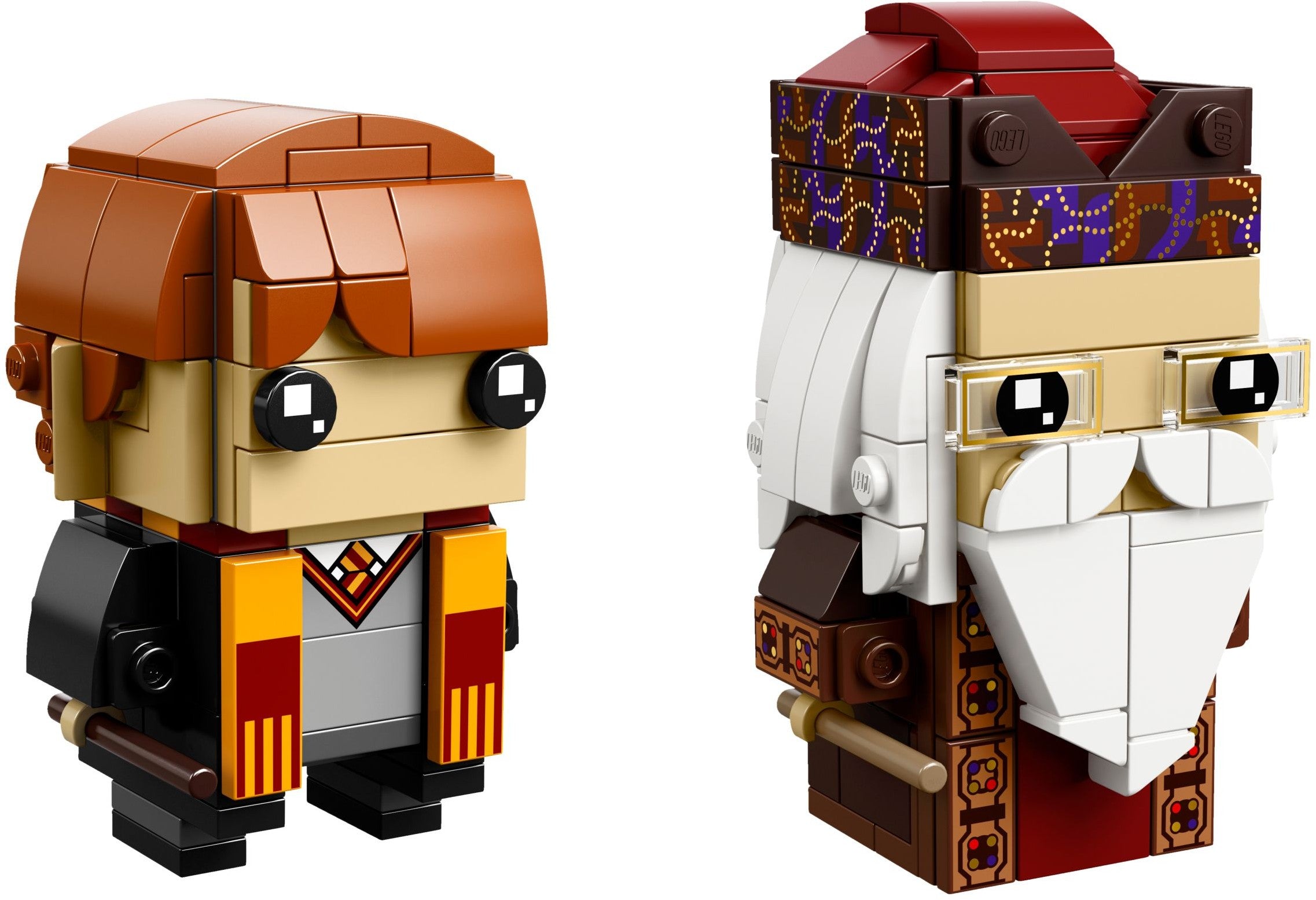 LEGO Brickheadz Ron Weasley und Albus Dumbledore 41621