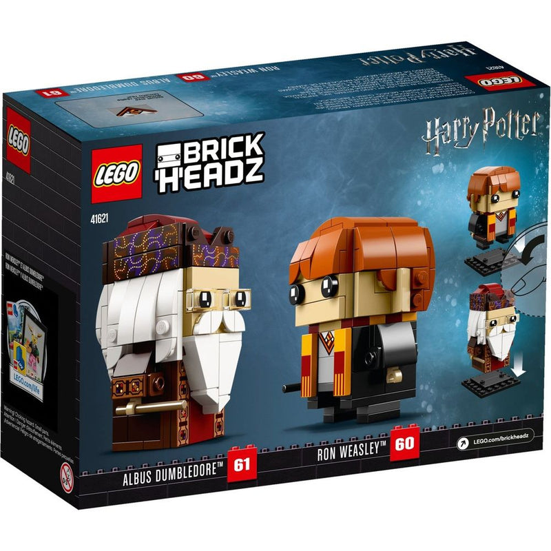 LEGO Brickheadz Ron Weasley und Albus Dumbledore 41621