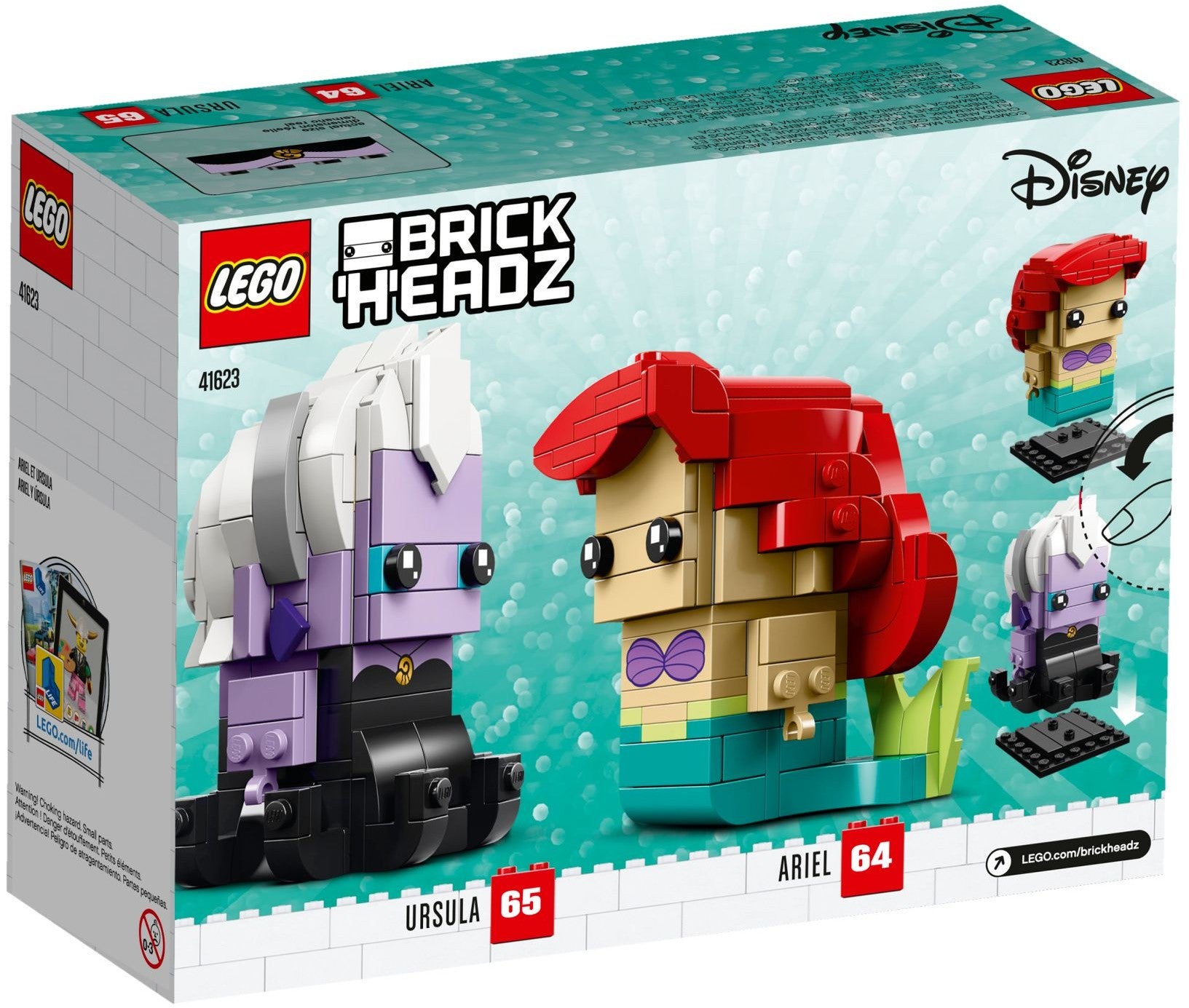 LEGO Brickheadz Ariel & Ursula 41623