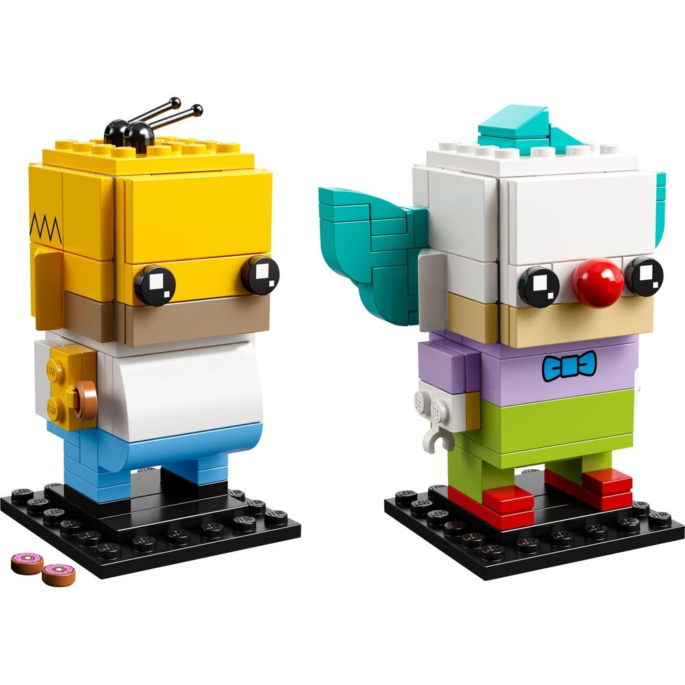 LEGO Brickheadz Homer Simpson und Krusty the Clown 41632