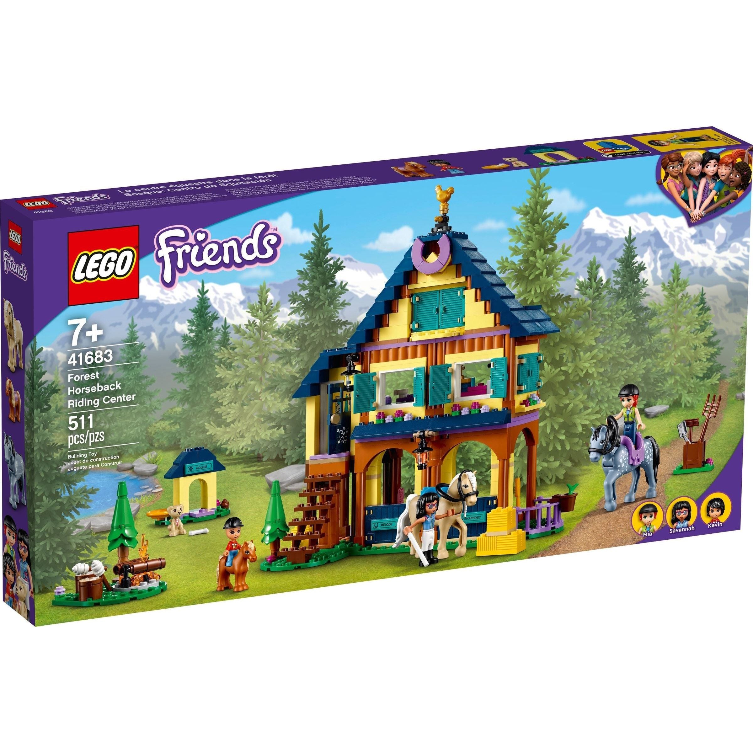 LEGO Friends La ferme équestre dans la forêt 41683