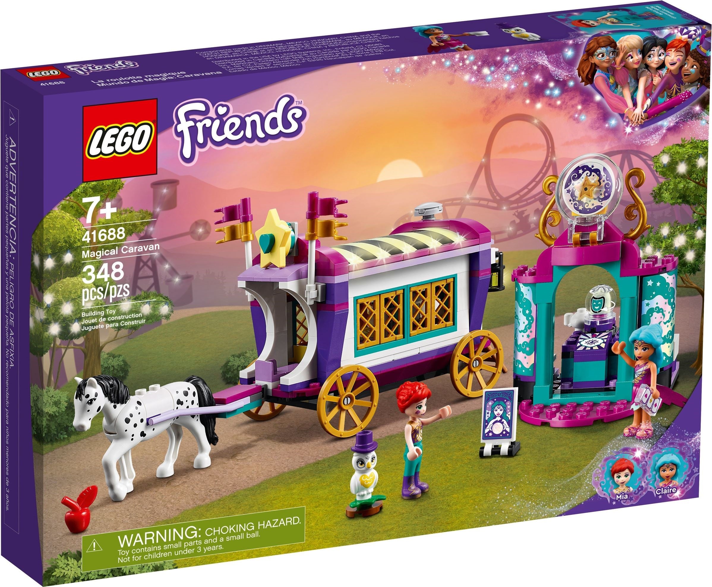 LEGO Friends La caravane magique 41688