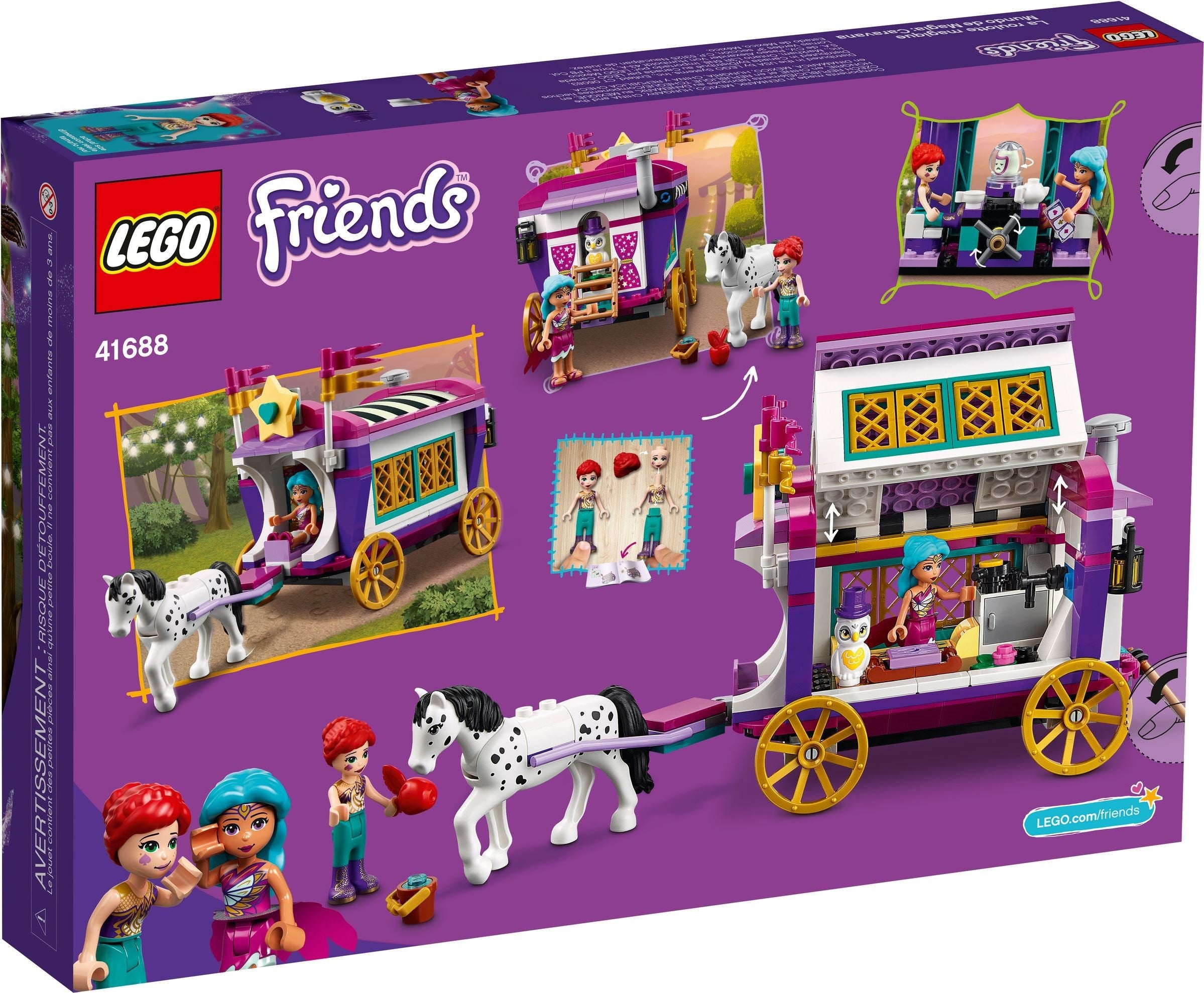 LEGO Friends La caravane magique 41688