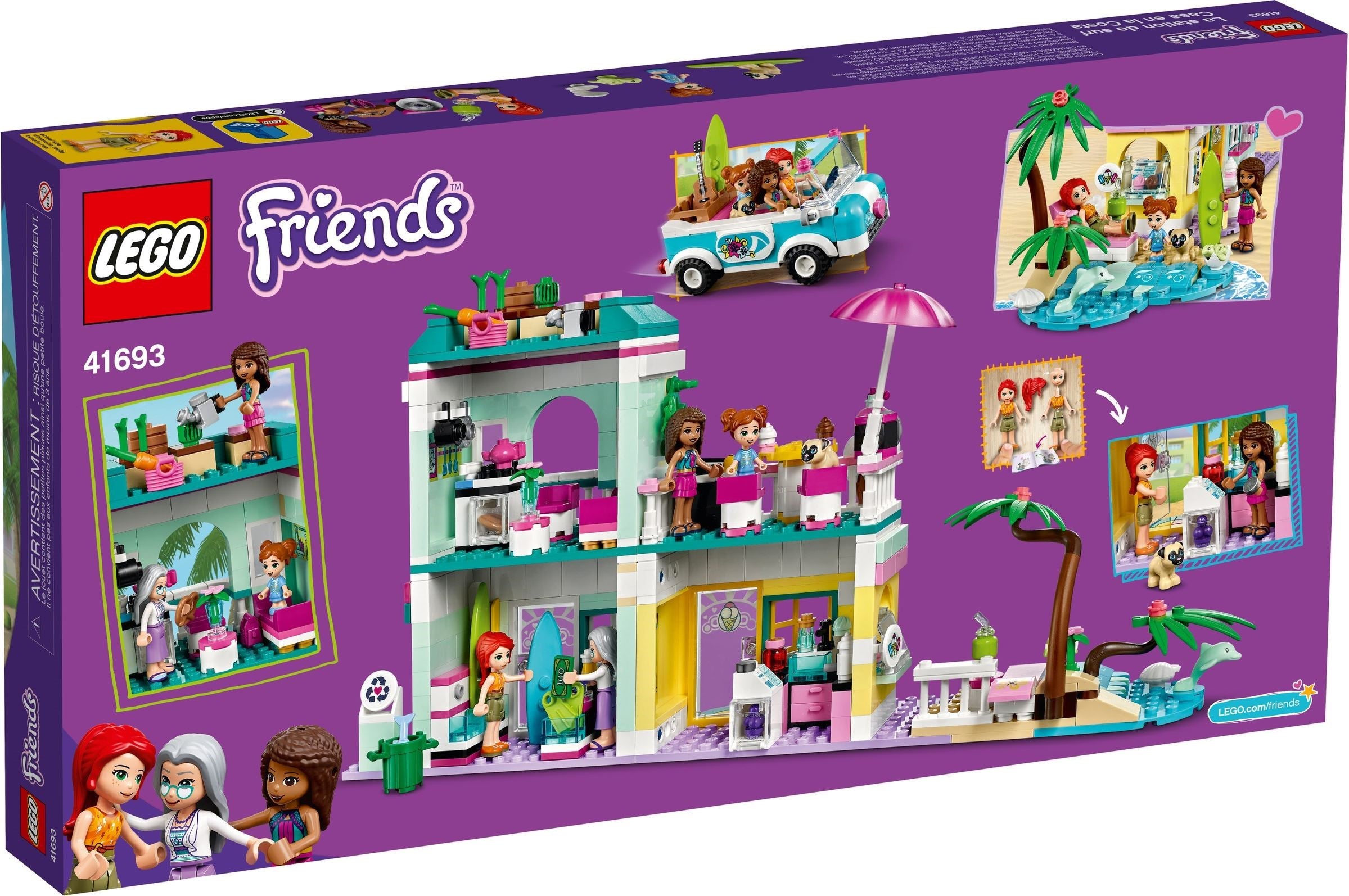 LEGO Friends Surfer-Strandhaus 41693