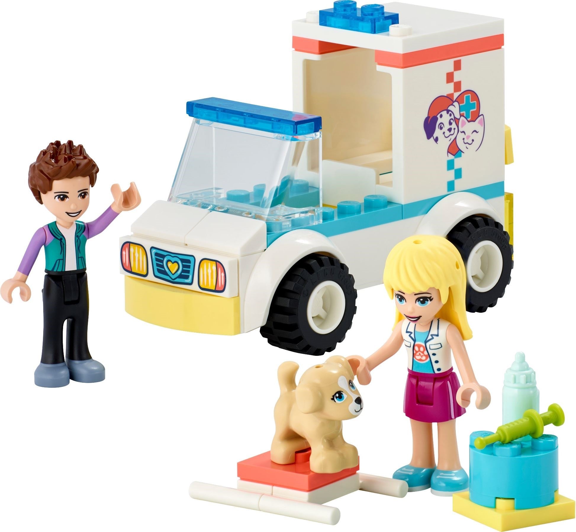 <transcy>LEGO Friends Véhicule de secours aux animaux 41694</transcy>