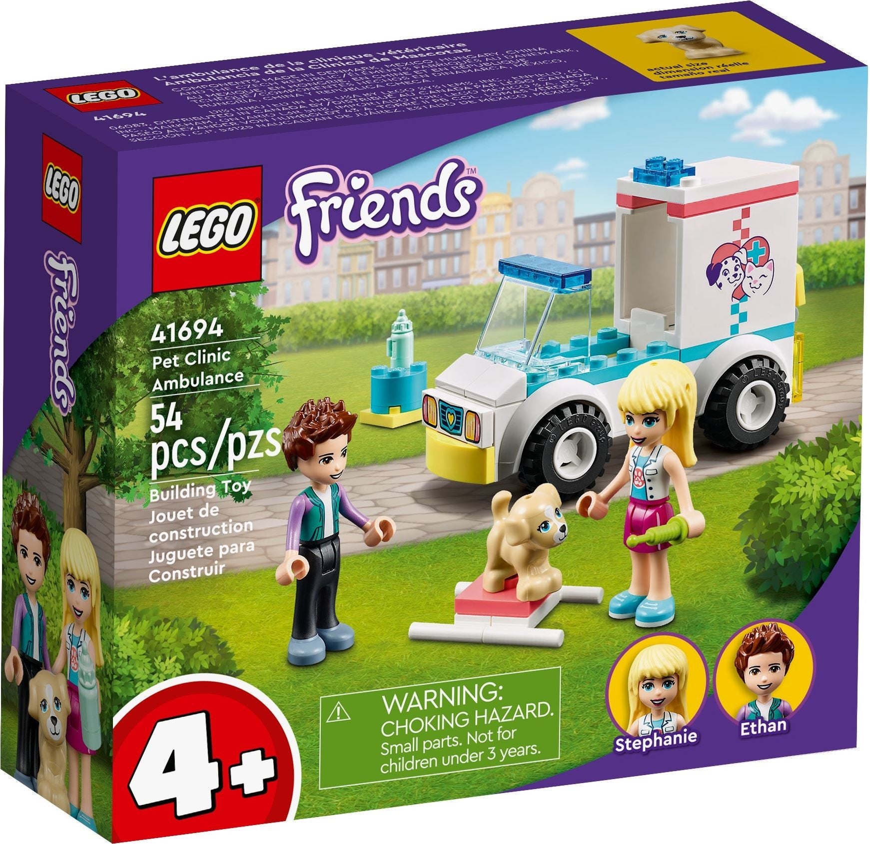 <transcy>LEGO Friends Véhicule de secours aux animaux 41694</transcy>