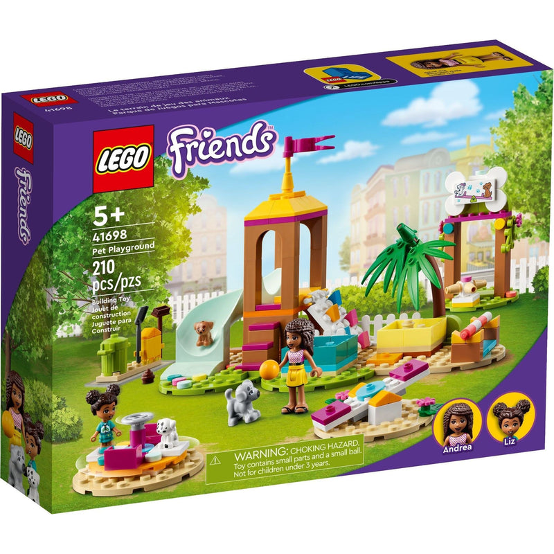 <transcy>LEGO Friends Aire de jeux pour animaux 41698</transcy>
