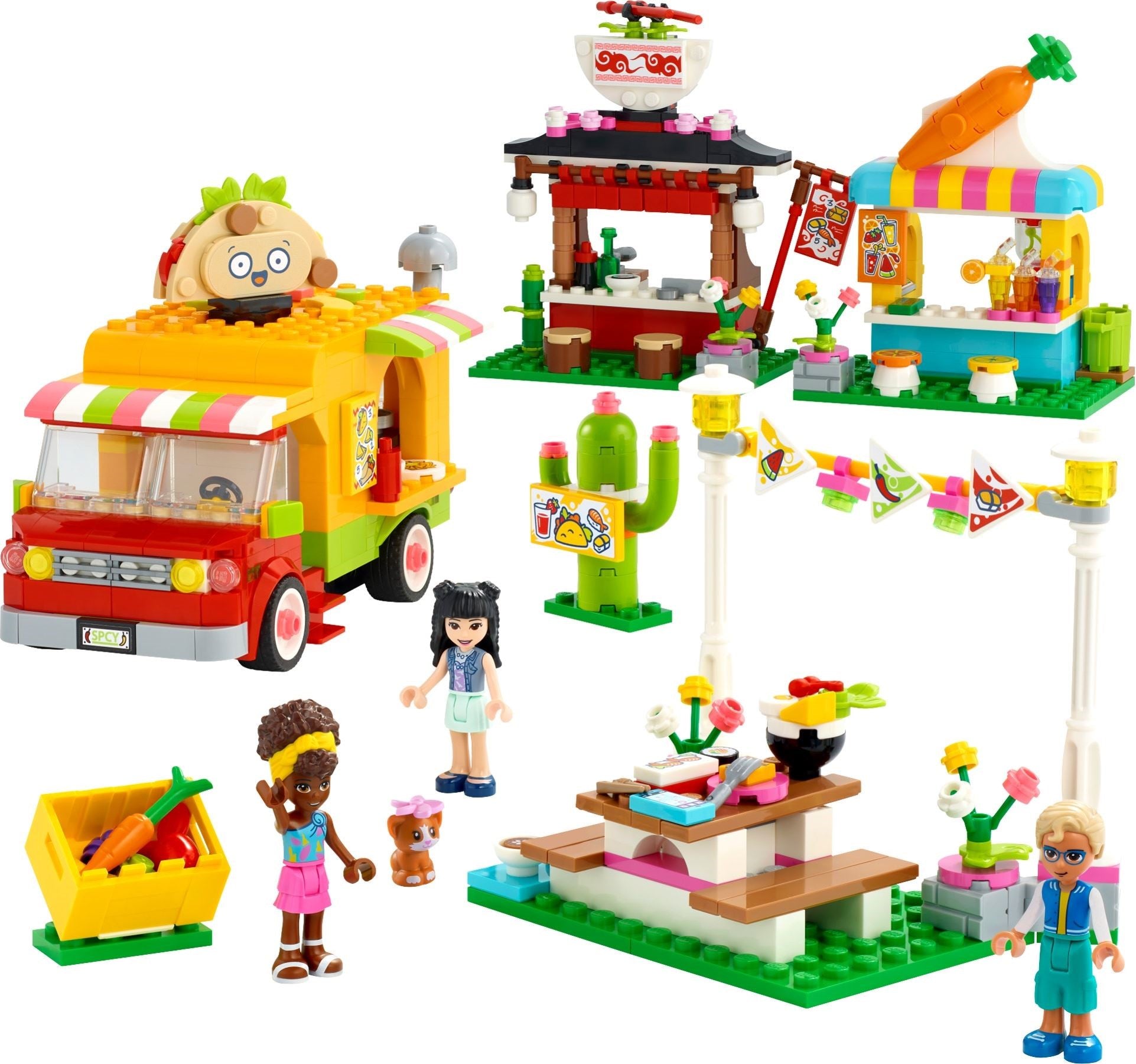 LEGO Friends Streetfood-Markt 41701