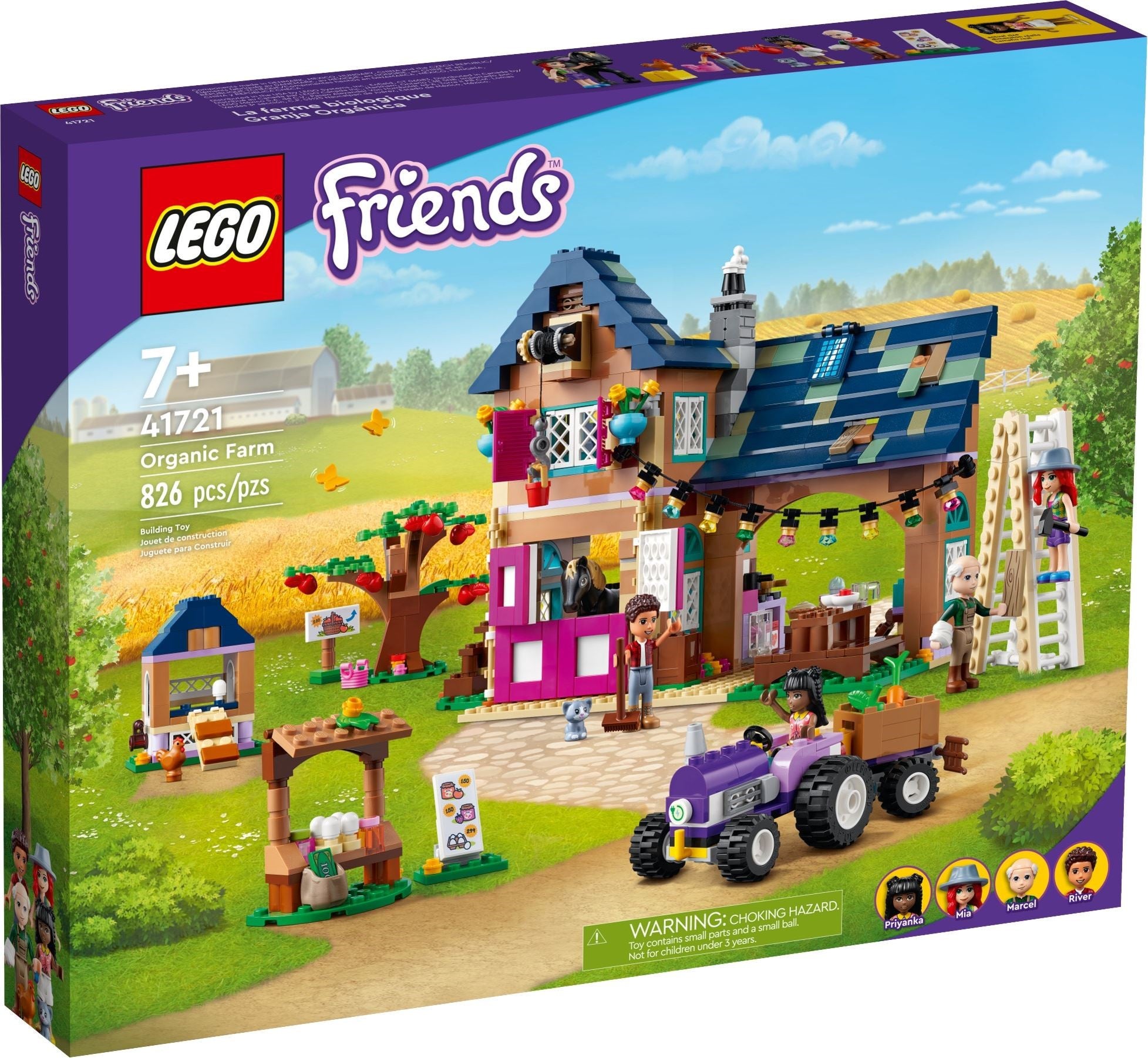 LEGO Friends Bio-Bauernhof 41721