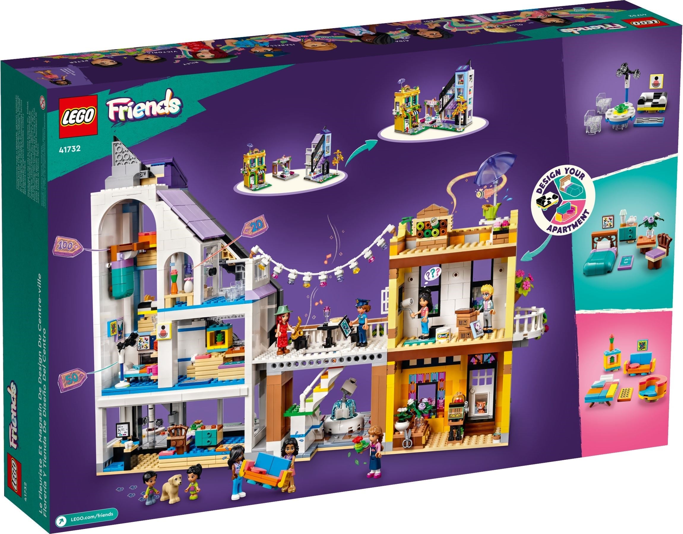 LEGO Friends Stadtzentrum 41732