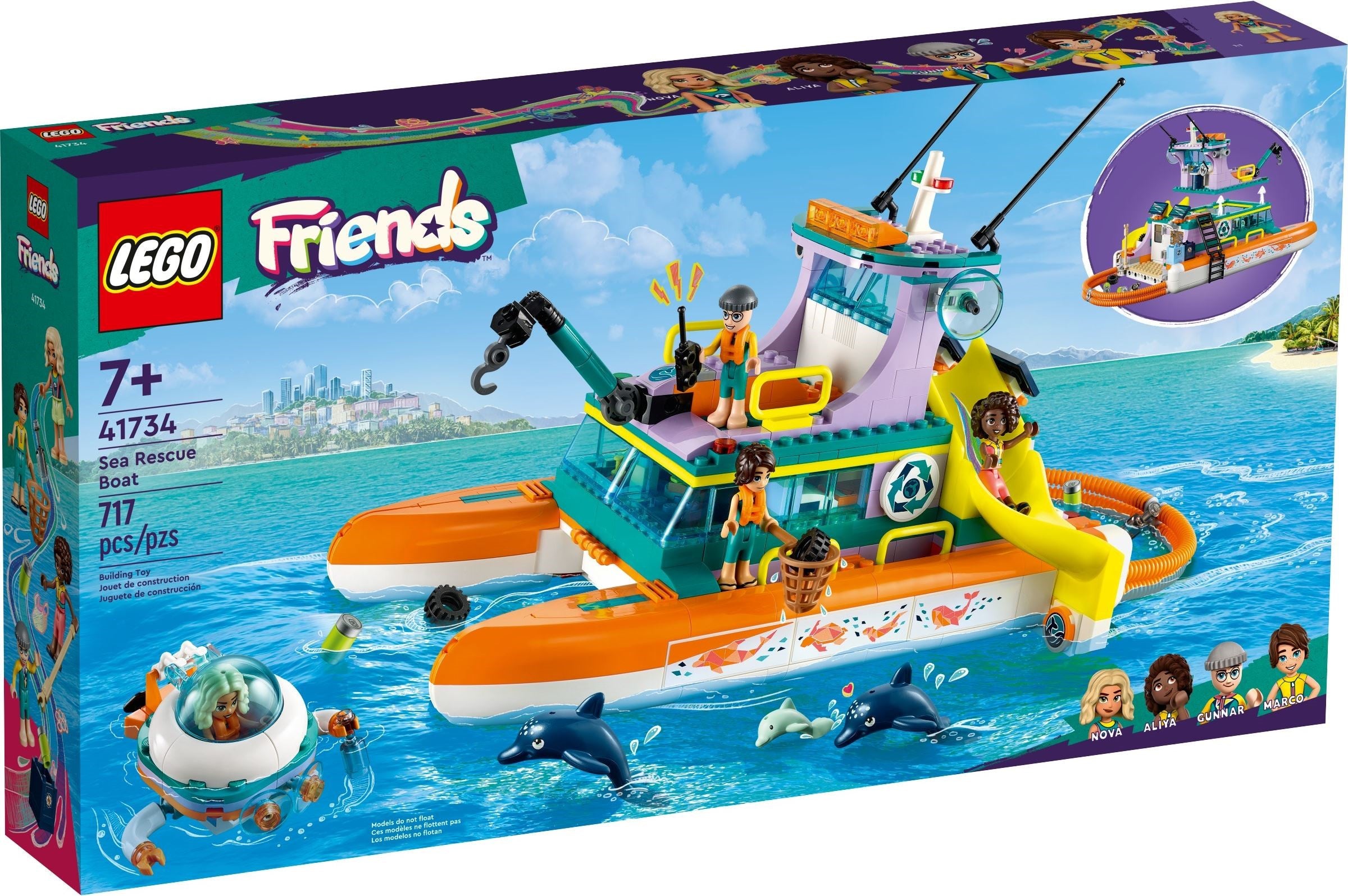 LEGO Friends Seerettungsboot 41734