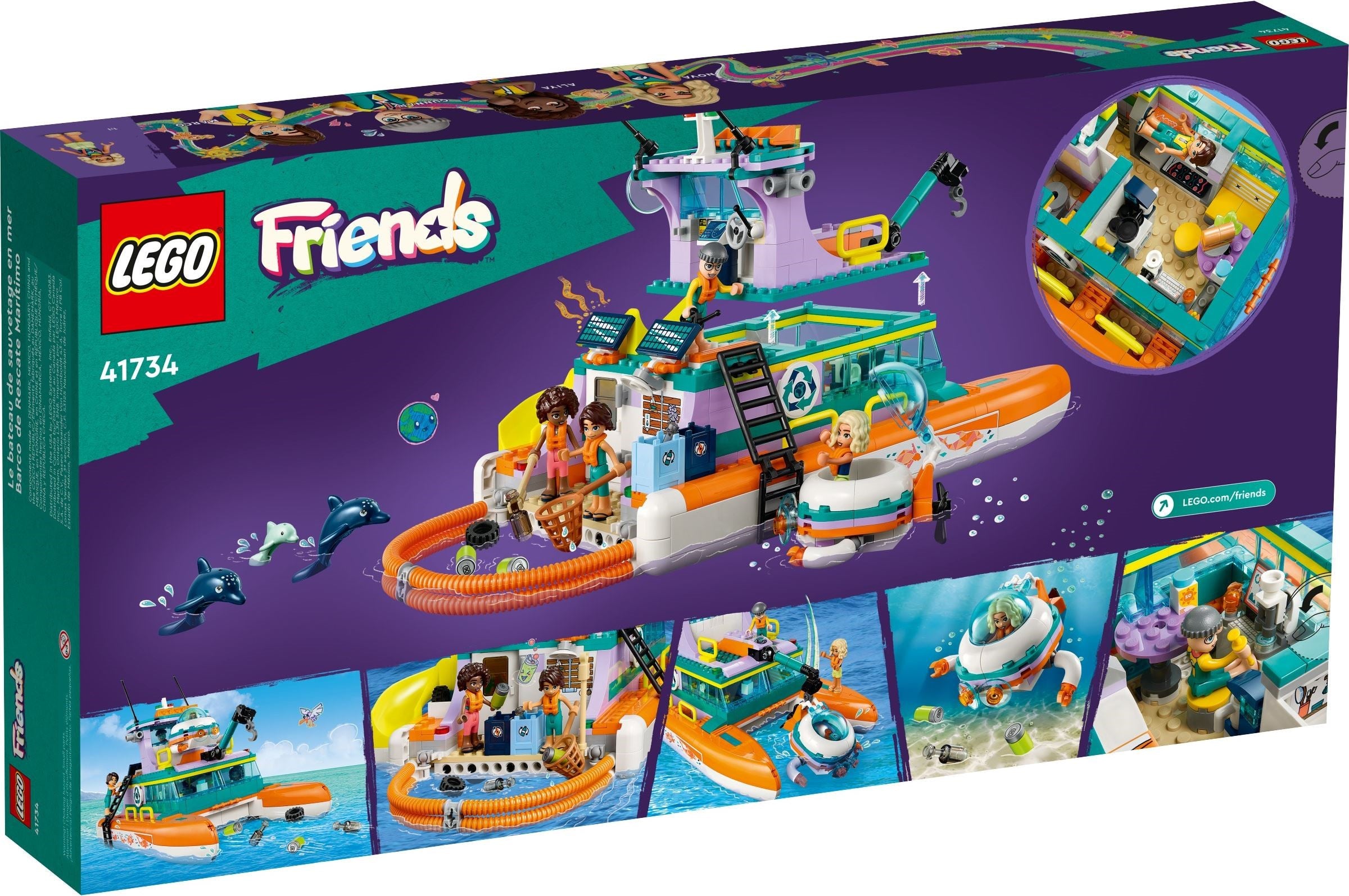 LEGO Friends Seerettungsboot 41734
