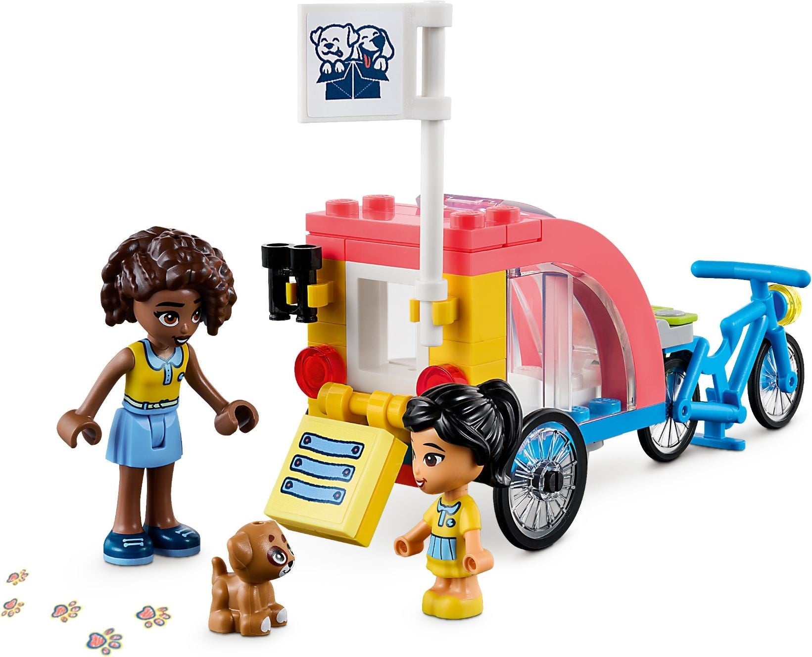 LEGO Friends Hunderettungsfahrrad 41738