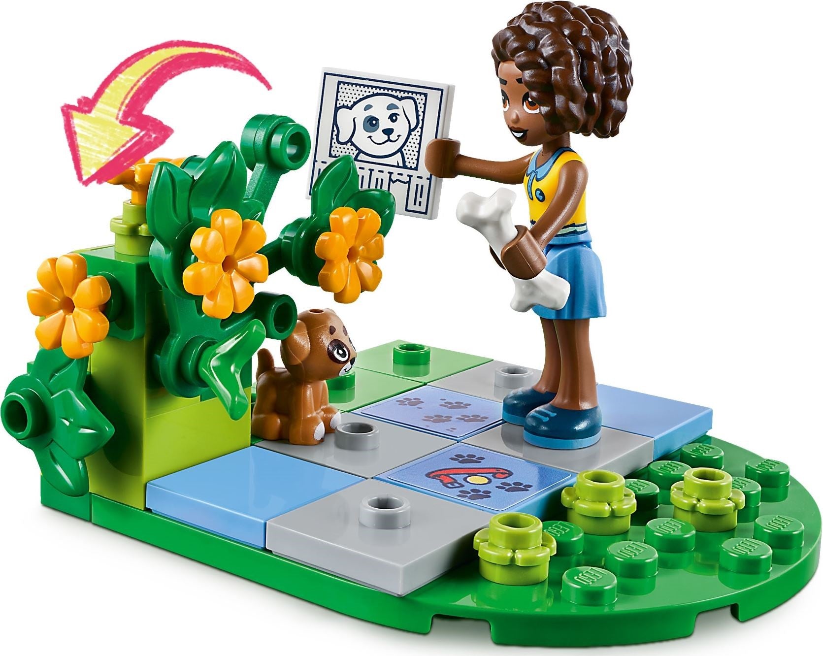 LEGO Friends Hunderettungsfahrrad 41738