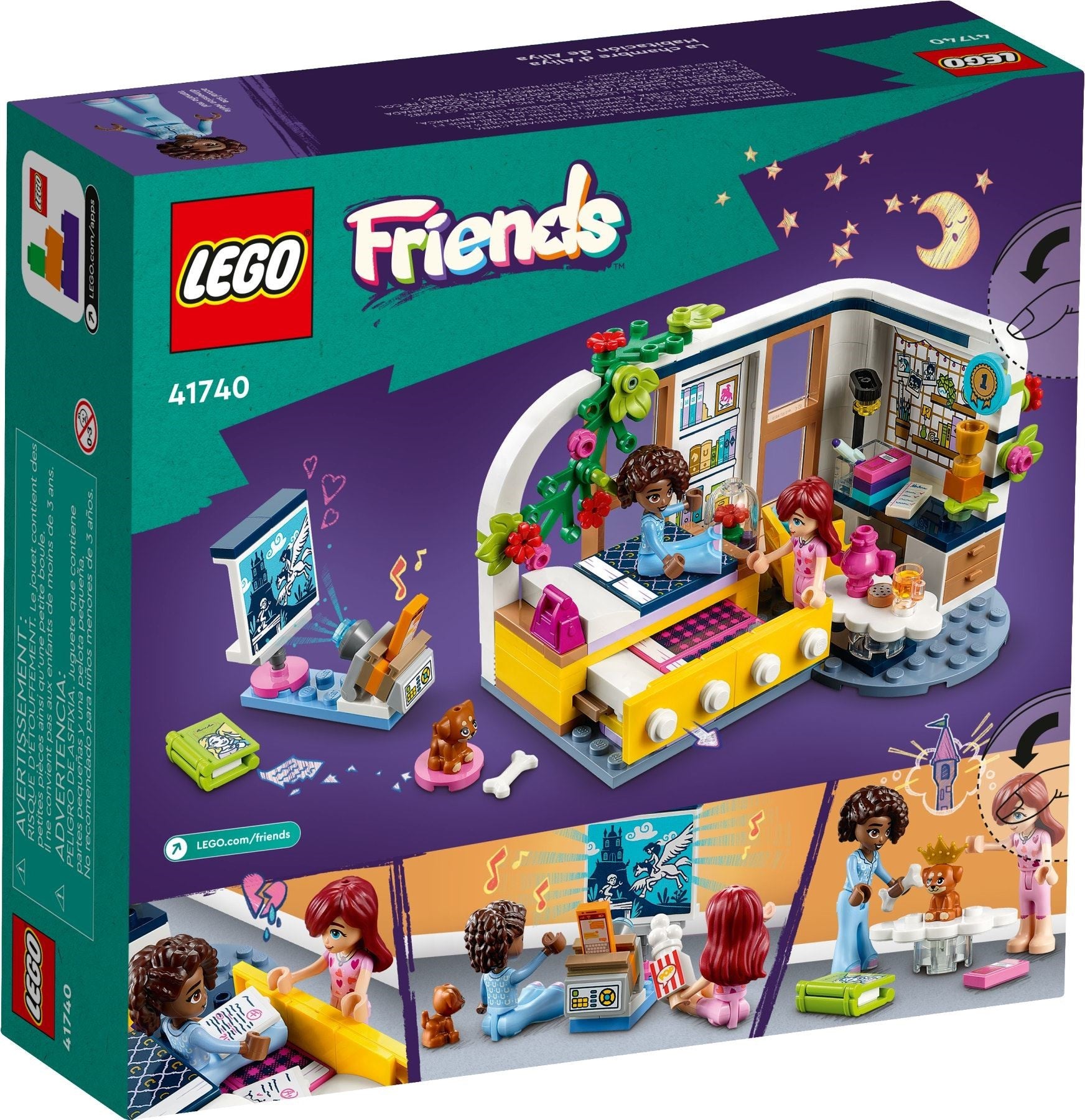 LEGO Friends Aliyas Zimmer 41740