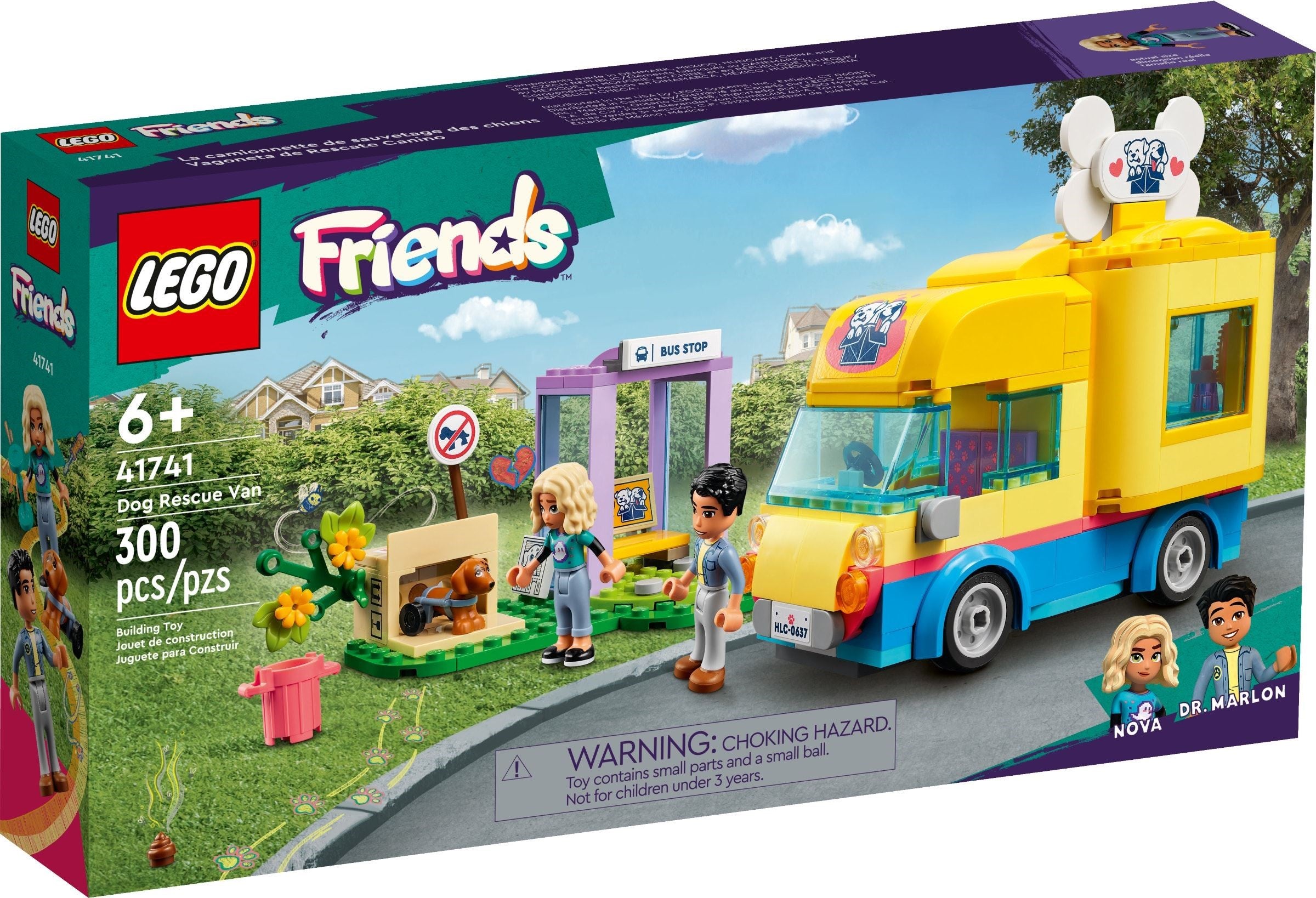 LEGO Friends Hunderettungswagen 41741