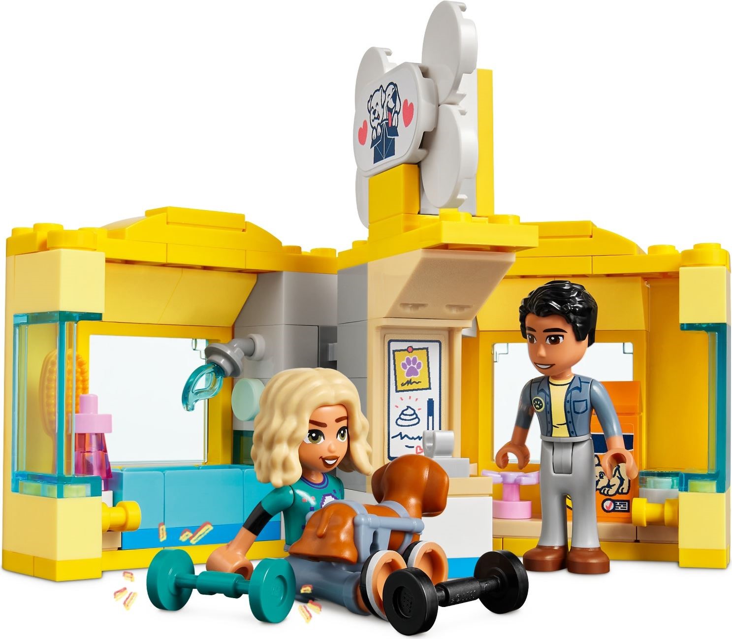 LEGO Friends Hunderettungswagen 41741