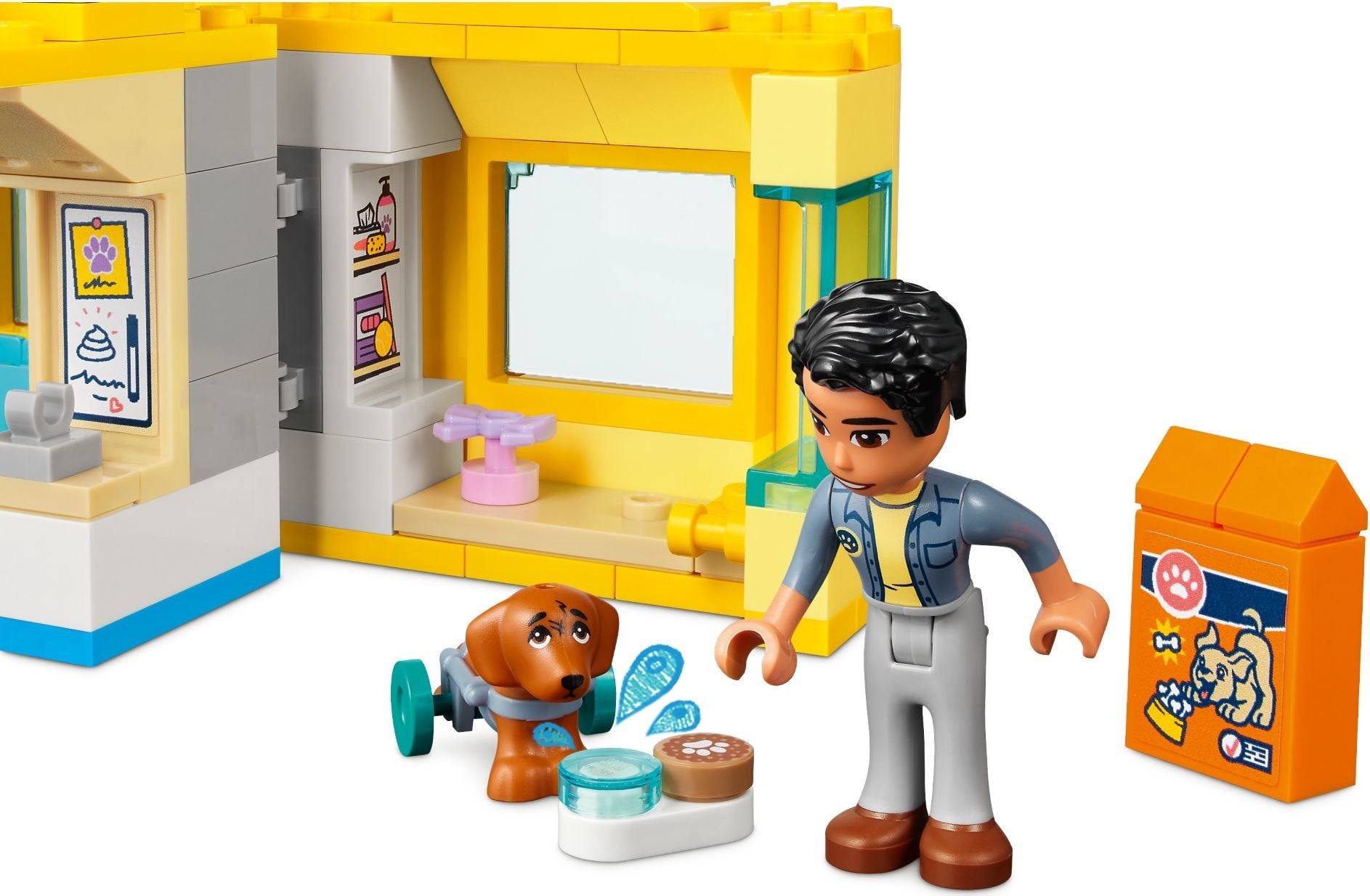 LEGO Friends Hunderettungswagen 41741