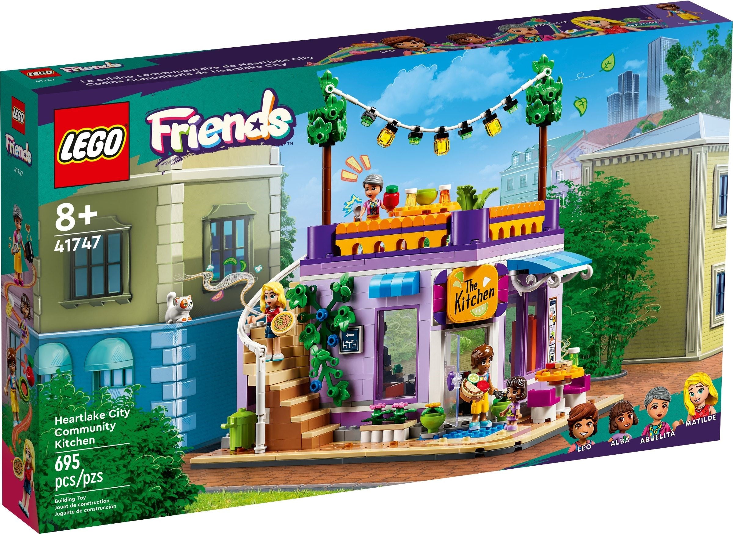 LEGO Friends Heartlake City Gemeinschaftsküche 41747
