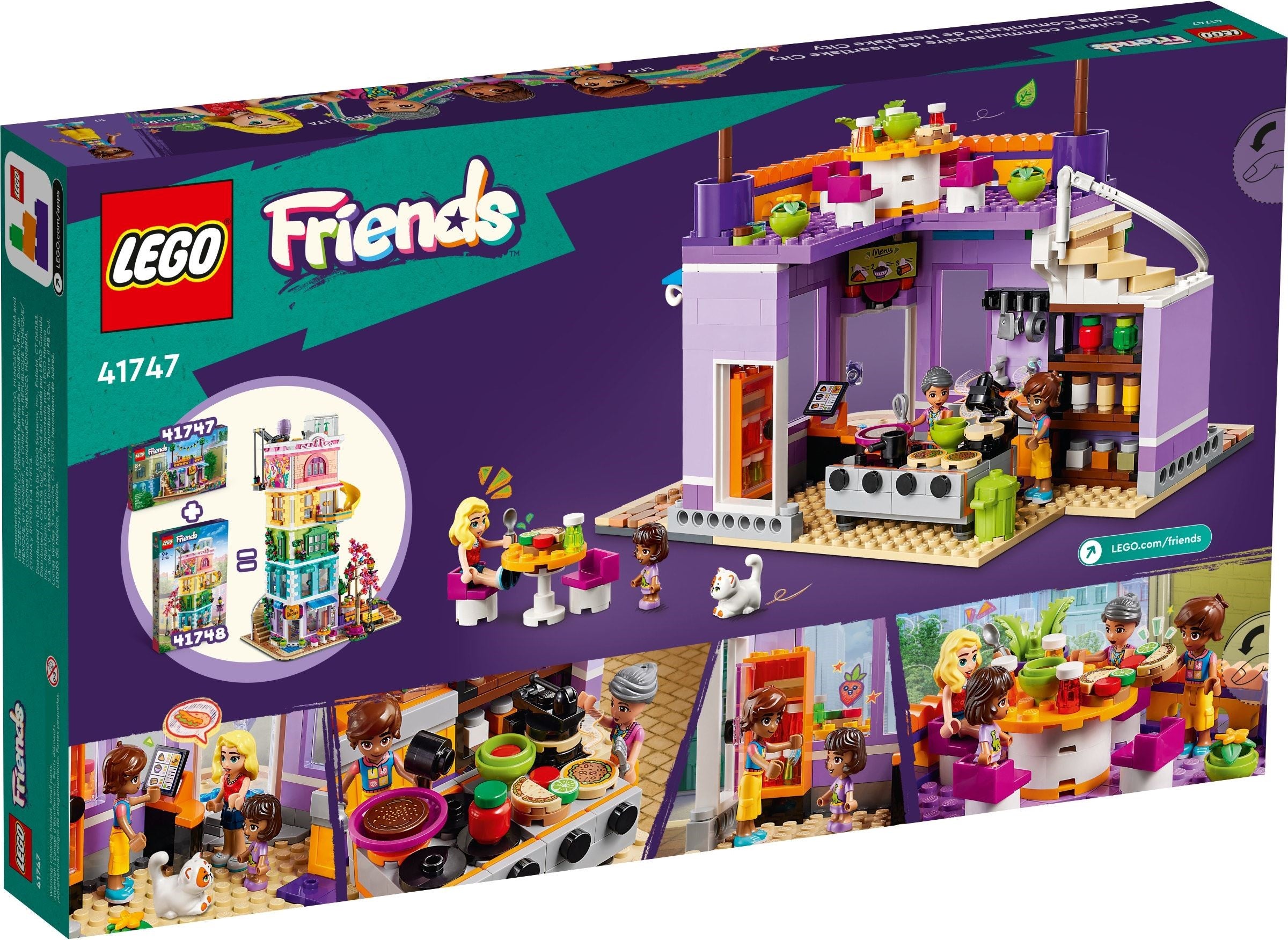 LEGO Friends Heartlake City Gemeinschaftsküche 41747