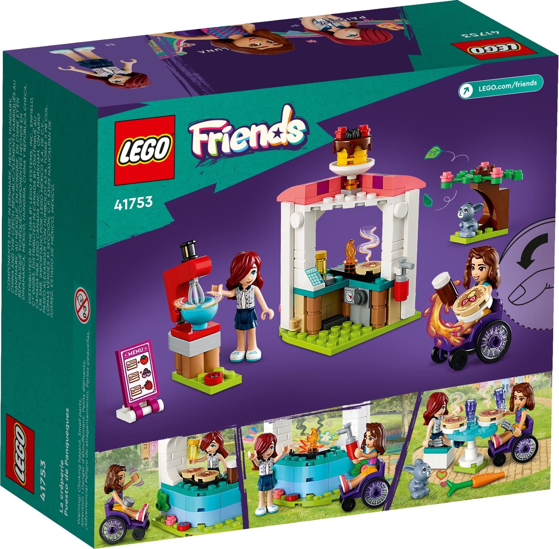 LEGO Friends  Pfannkuchen-Shop 41753