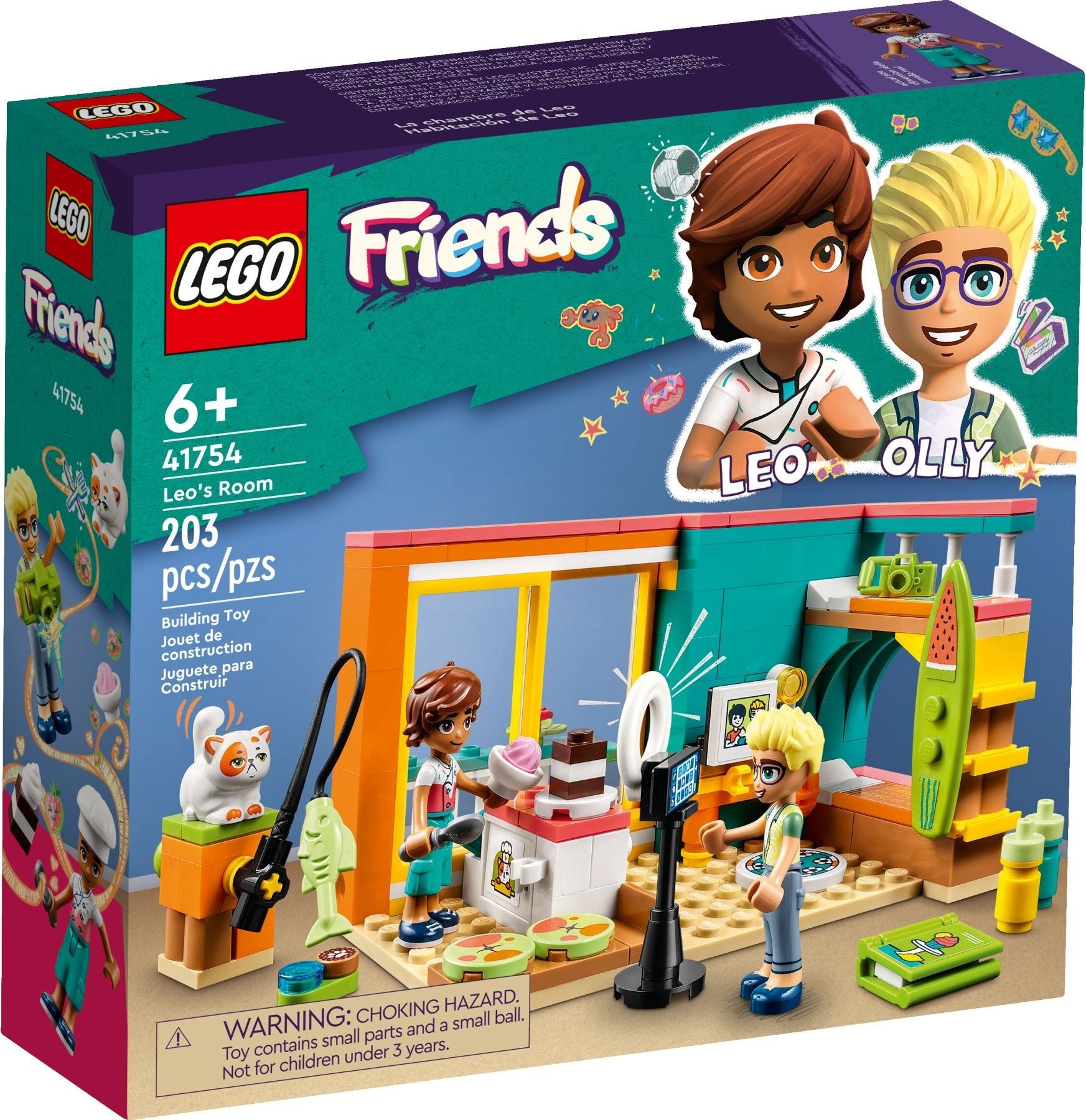 LEGO Friends Leos Zimmer 41754