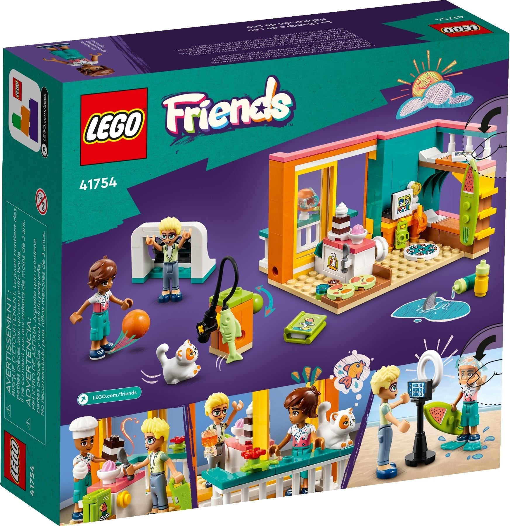 LEGO Friends Leos Zimmer 41754