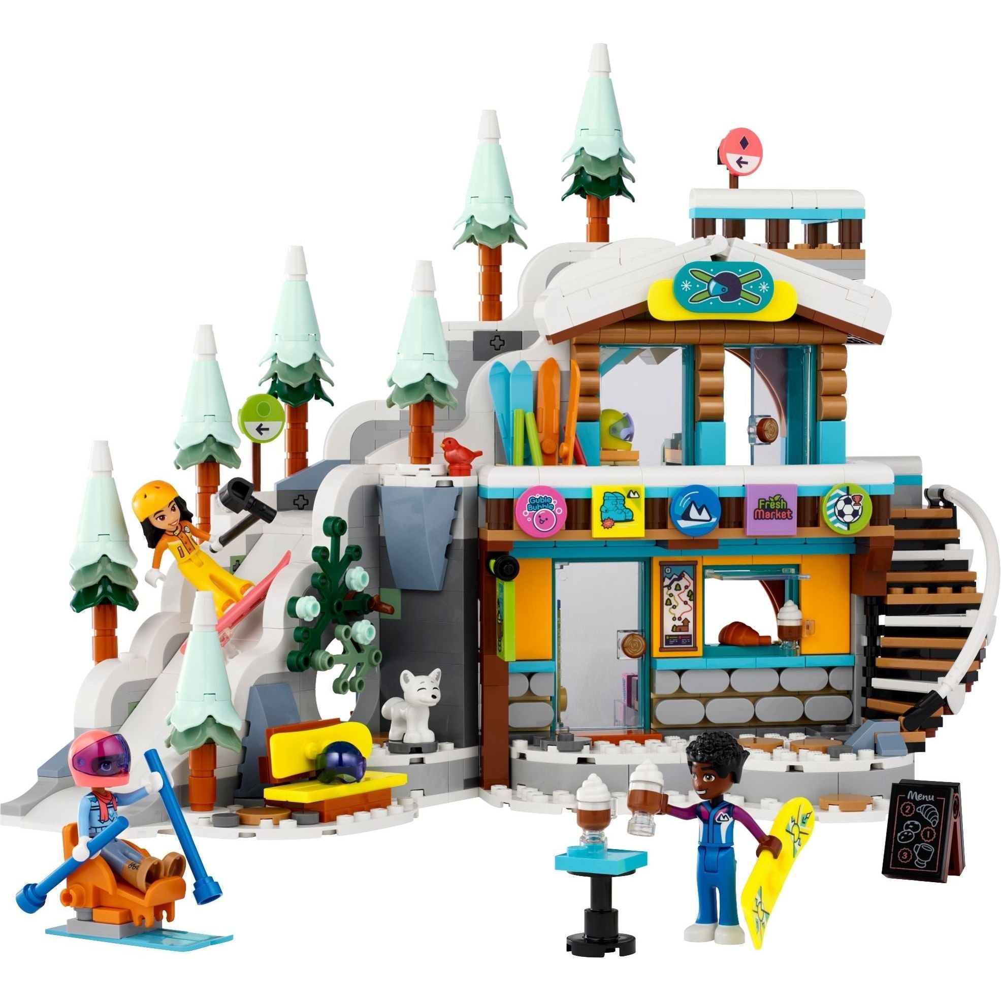 LEGO Friends Skipiste und Café 41756