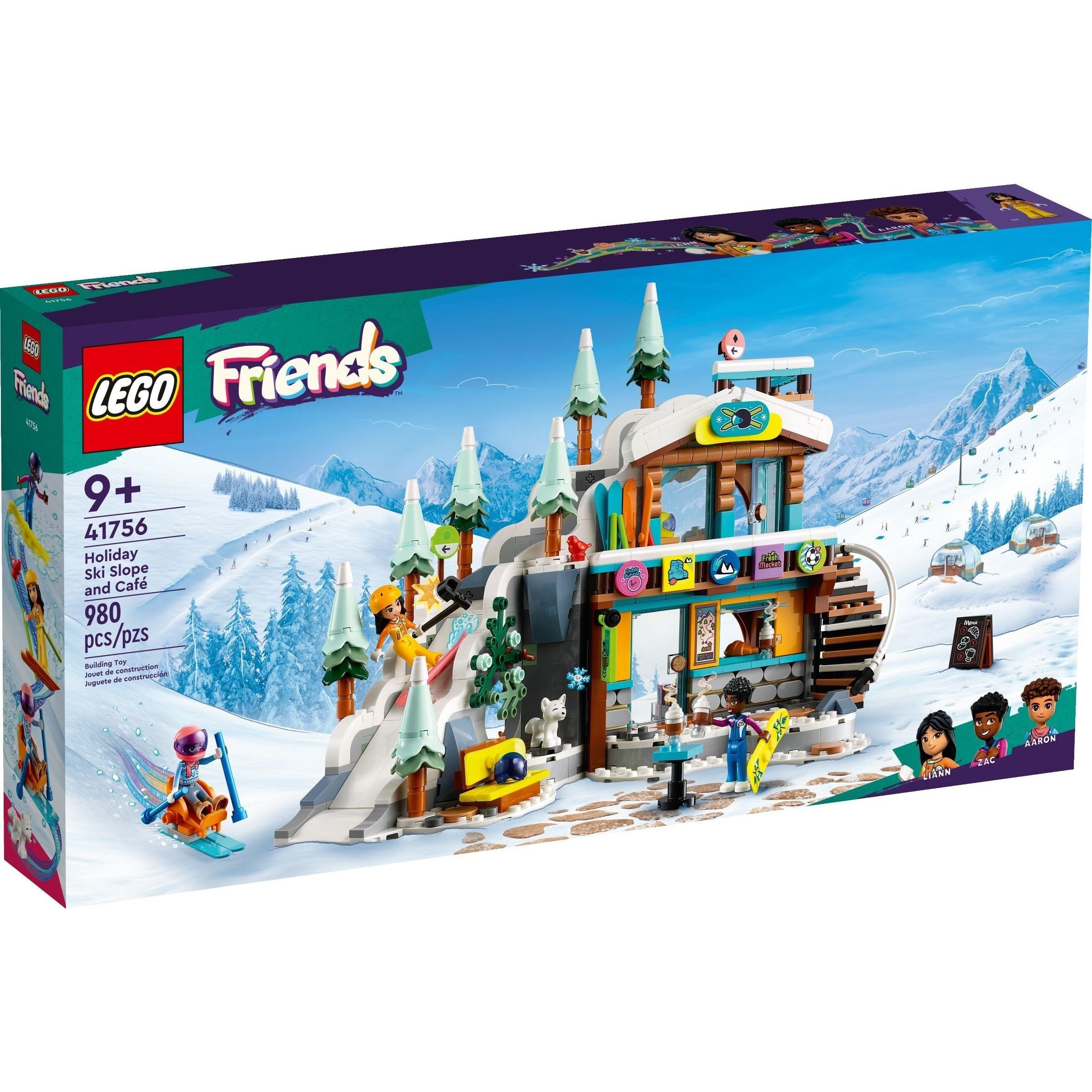 LEGO Friends Skipiste und Café 41756