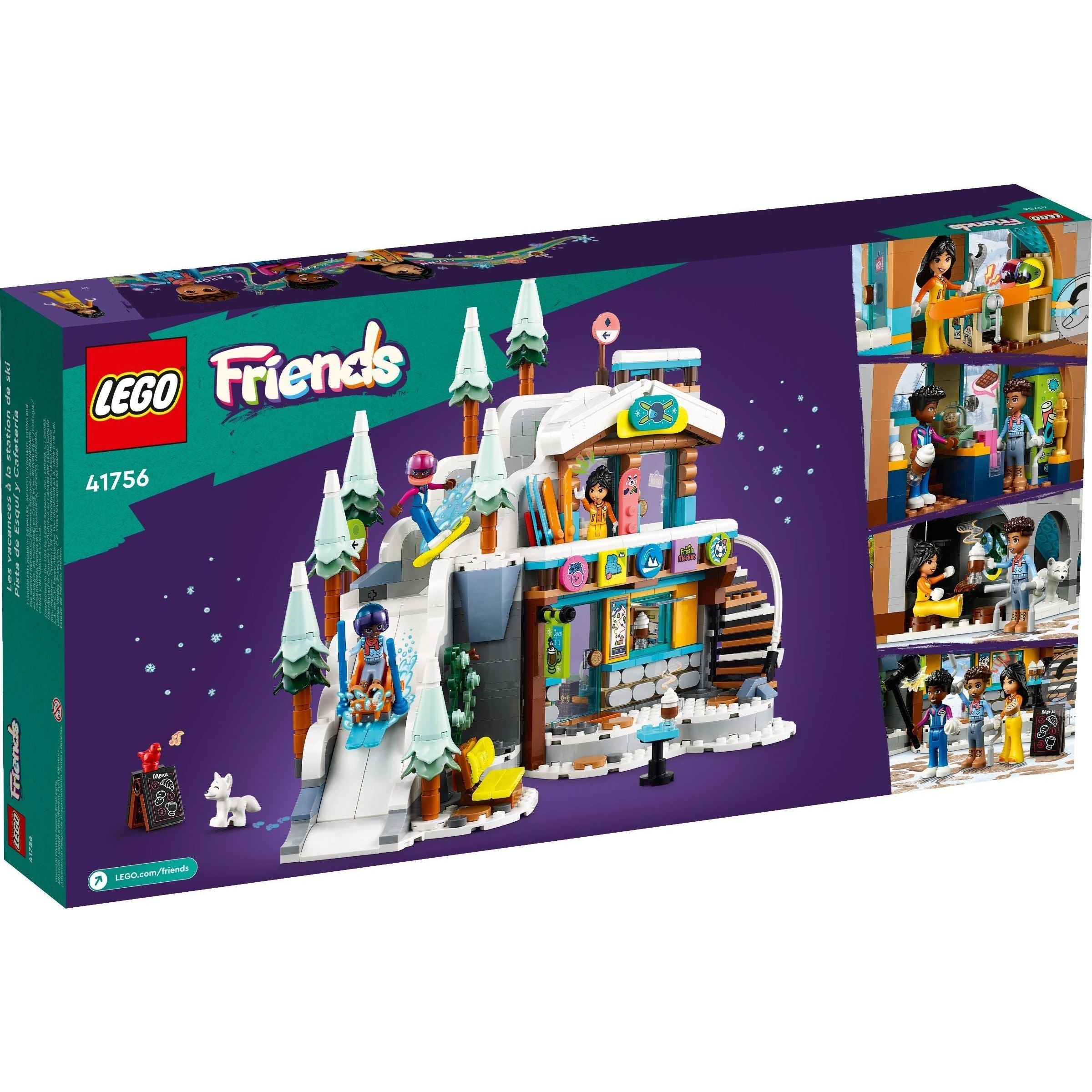 LEGO Friends Skipiste und Café 41756