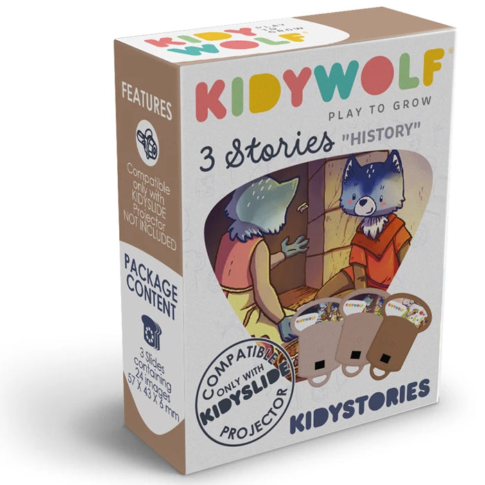 Kidywolf Bildscheiben zu Taschenlampe Geschichten