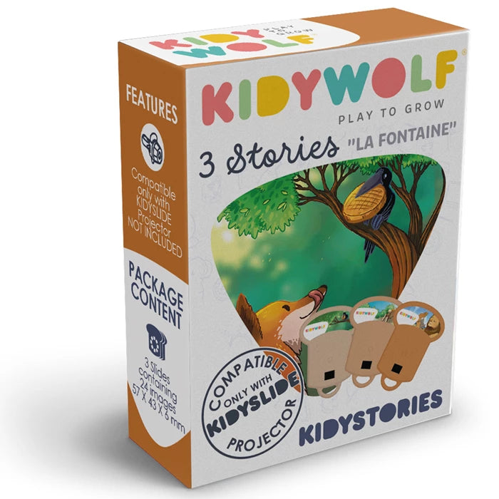 Kidywolf Bildscheiben zu Taschenlampe Fabeln