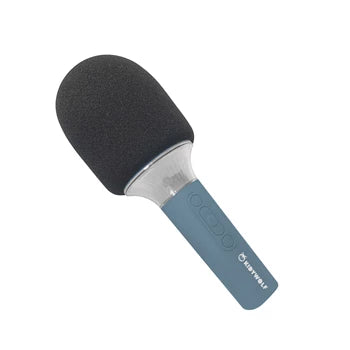 KIDYWOLF Mikrofon Bluetooth mit Licht blau