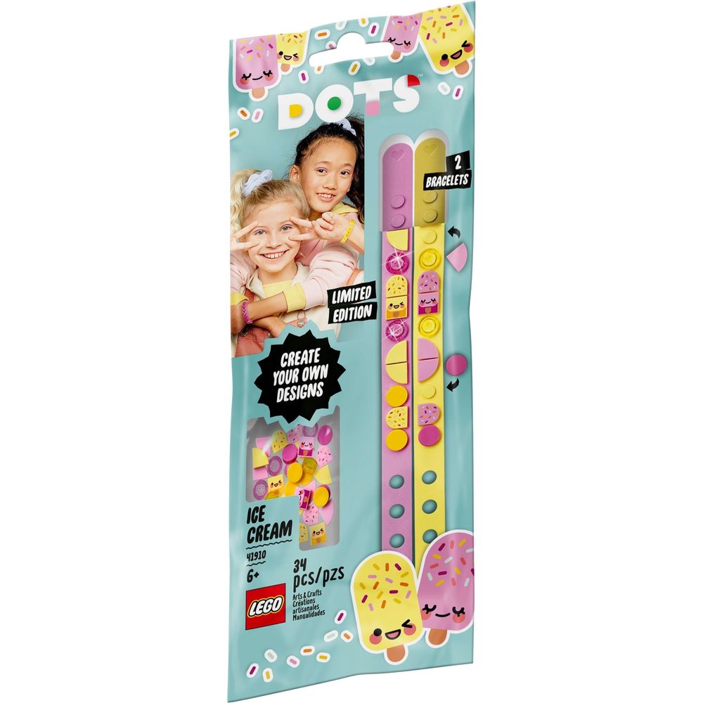 Bracelets d'amitié de crème glacée LEGO DOTS 41910