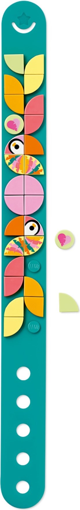Bracelet flamant rose LEGO DOTS 41912