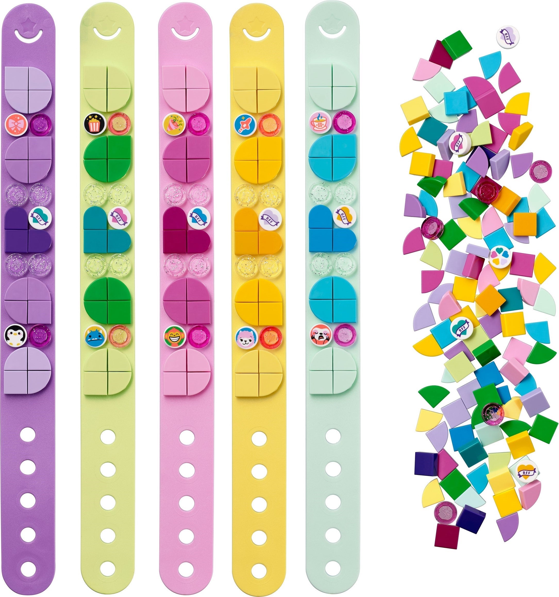 Ensemble créatif de bracelets d'amitié Lego Dots 41913