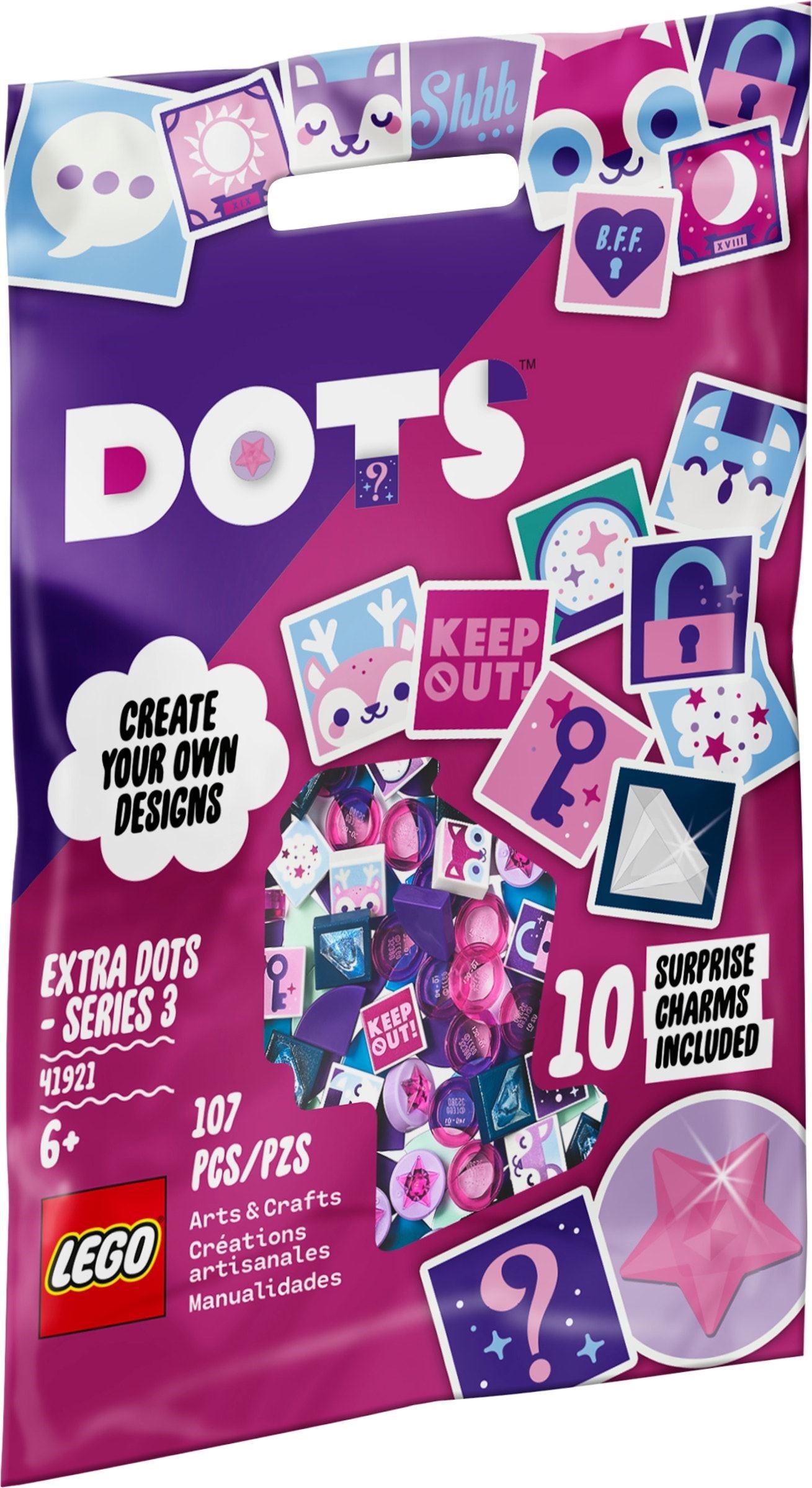 LEGO DOTS Ergänzungsset Geheimnisse 41921