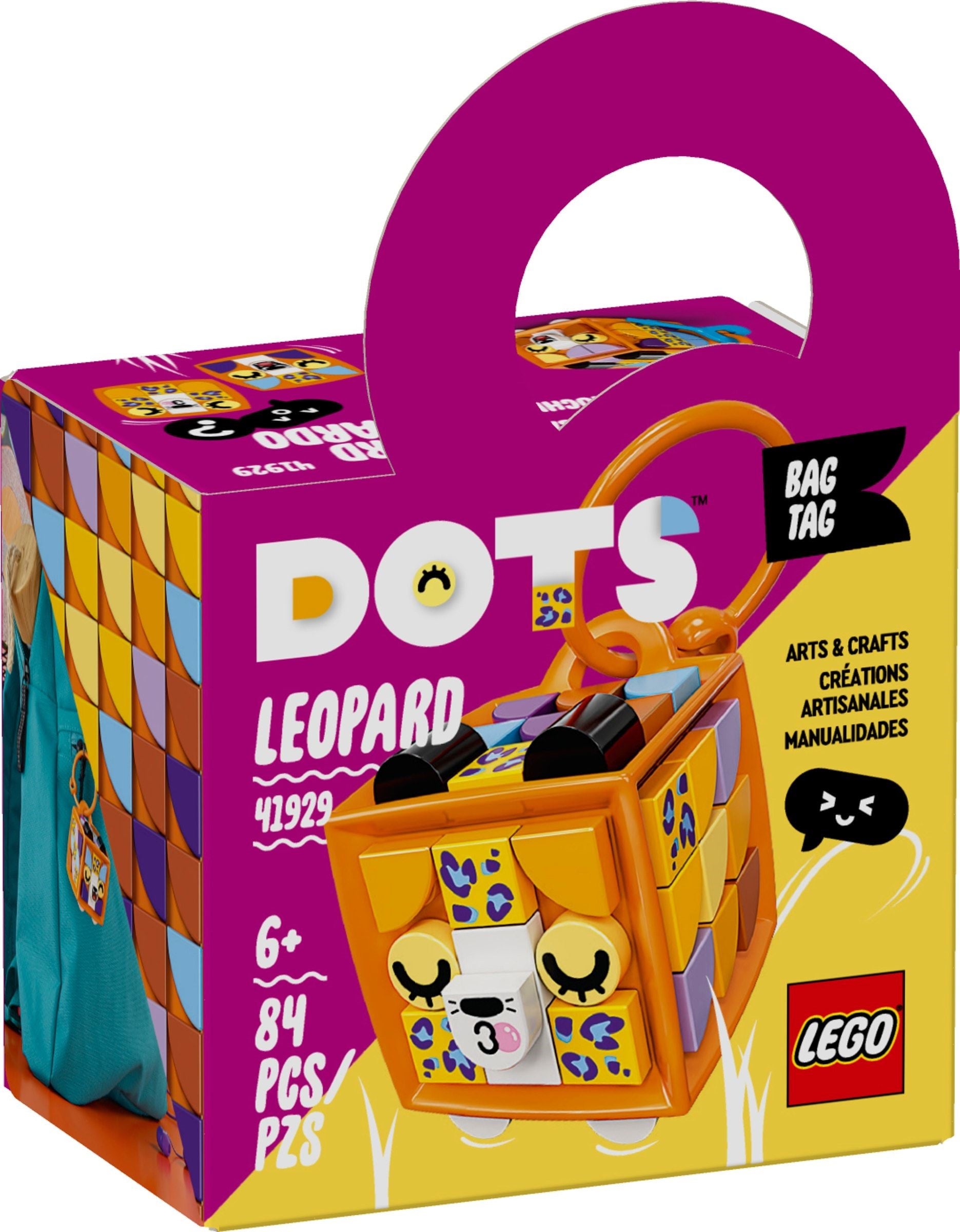 LEGO DOTS Taschenanhänger Leopard 41929